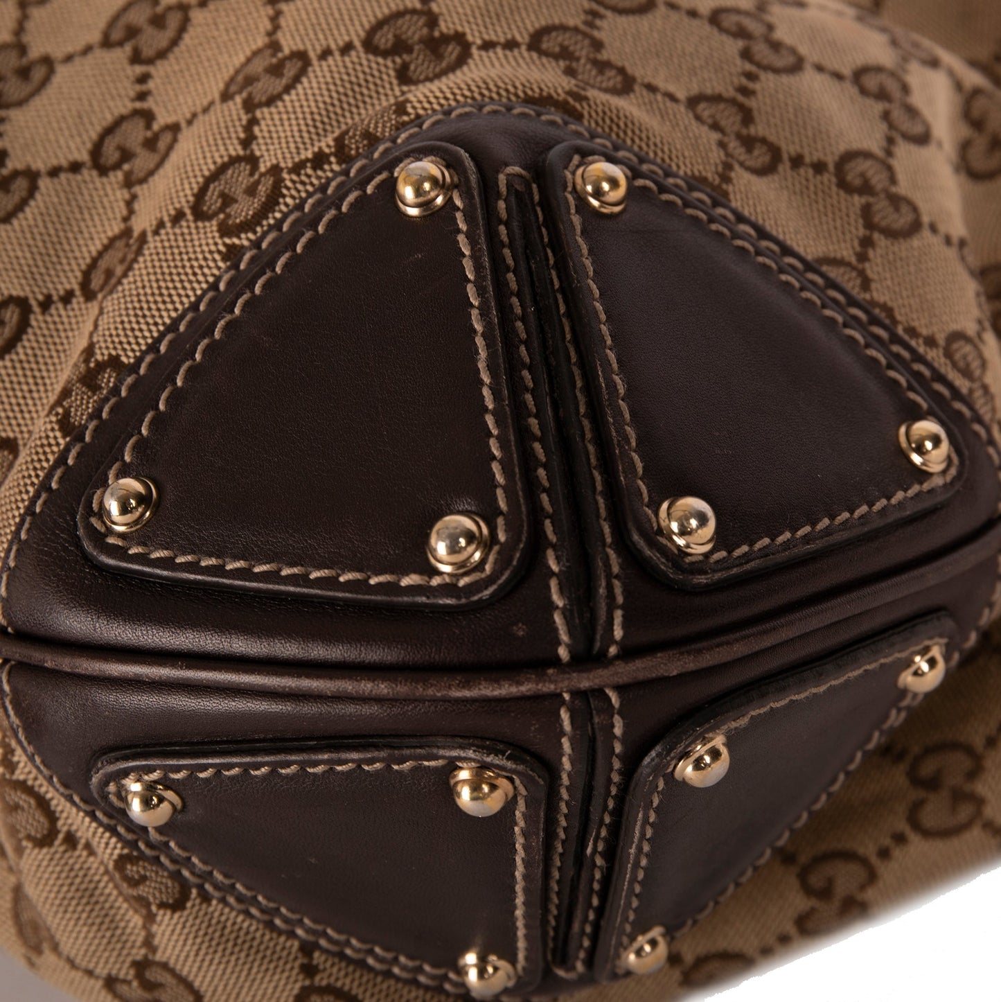 Gucci Medium GG Canvas Babouska Indy Hobo