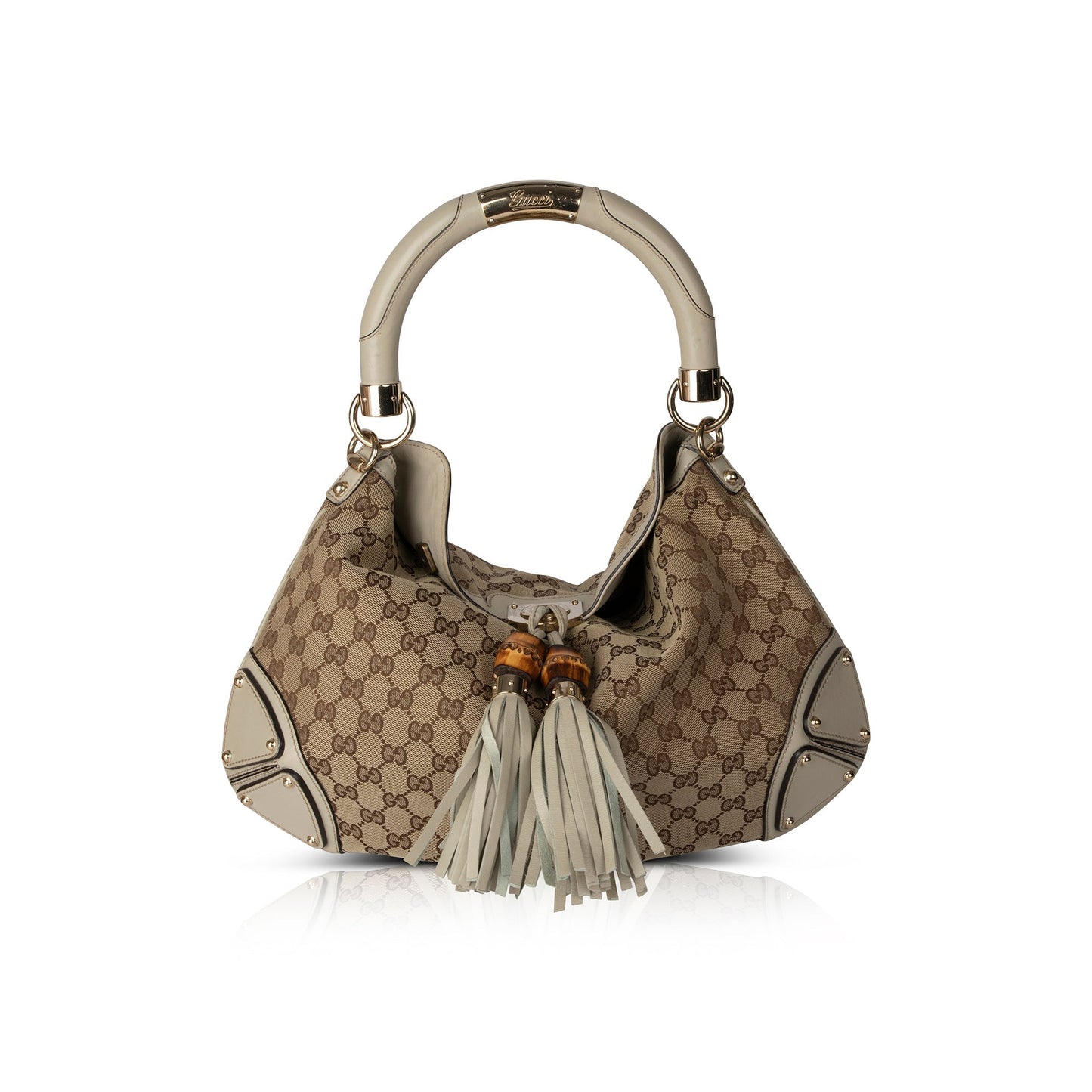 Gucci Medium GG Canvas Babouska Indy Hobo
