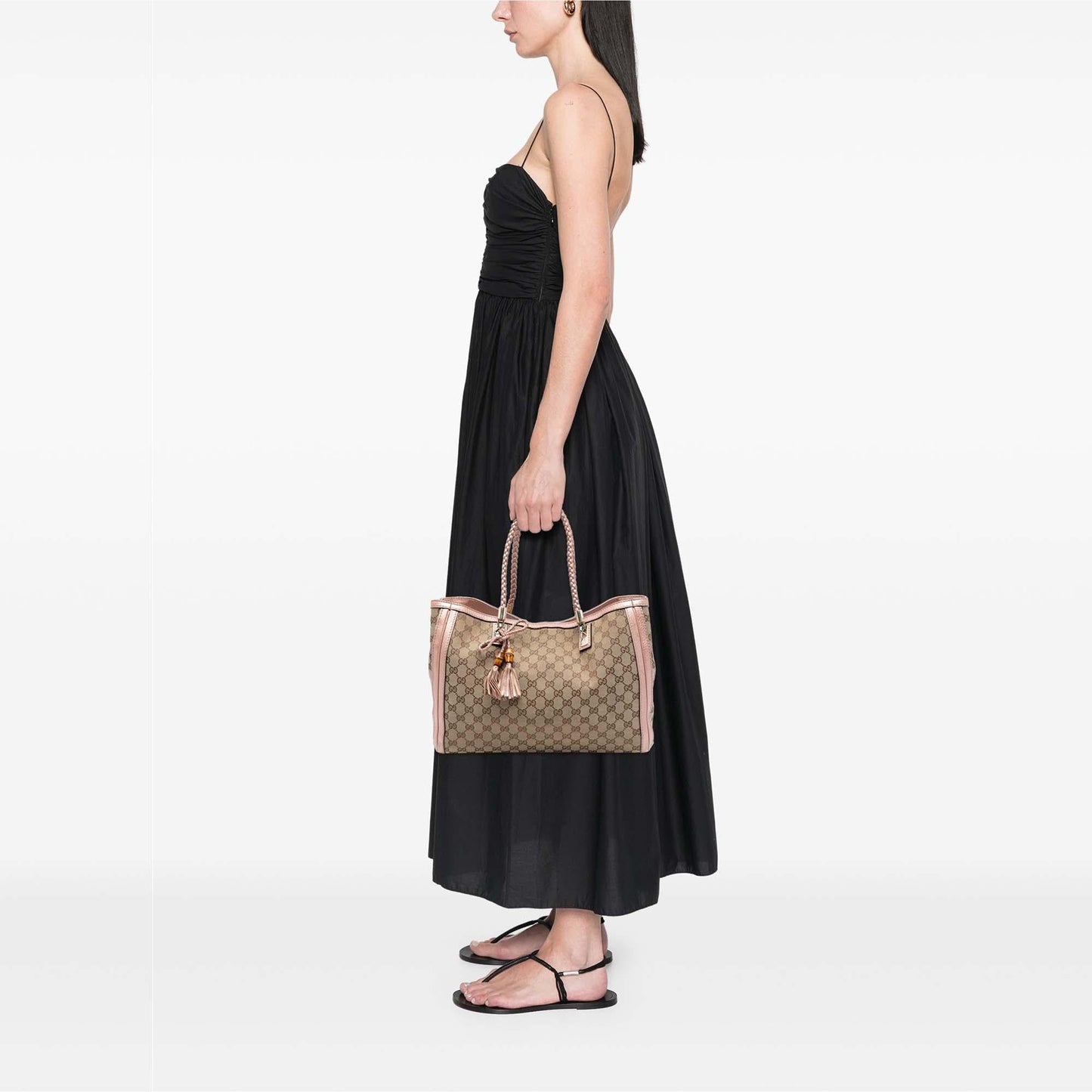 Gucci Medium GG Canvas Bella Tote