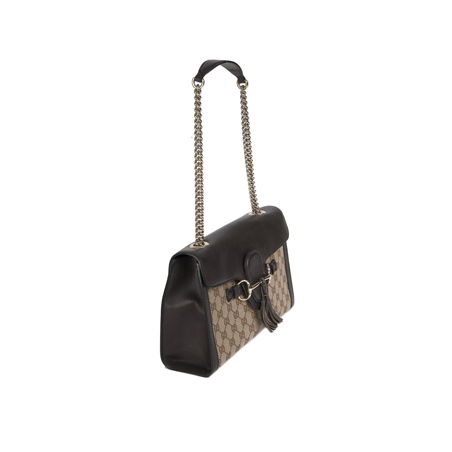 Gucci Medium GG Canvas Emily Shoulder Bag