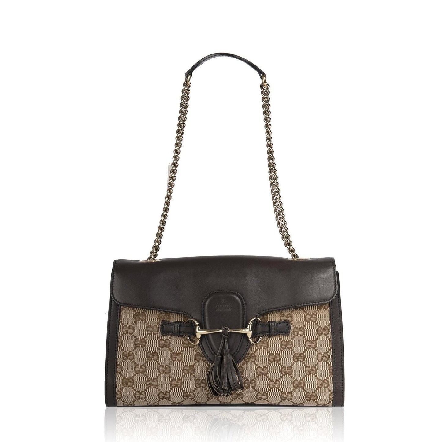 Gucci Medium GG Canvas Emily Shoulder Bag