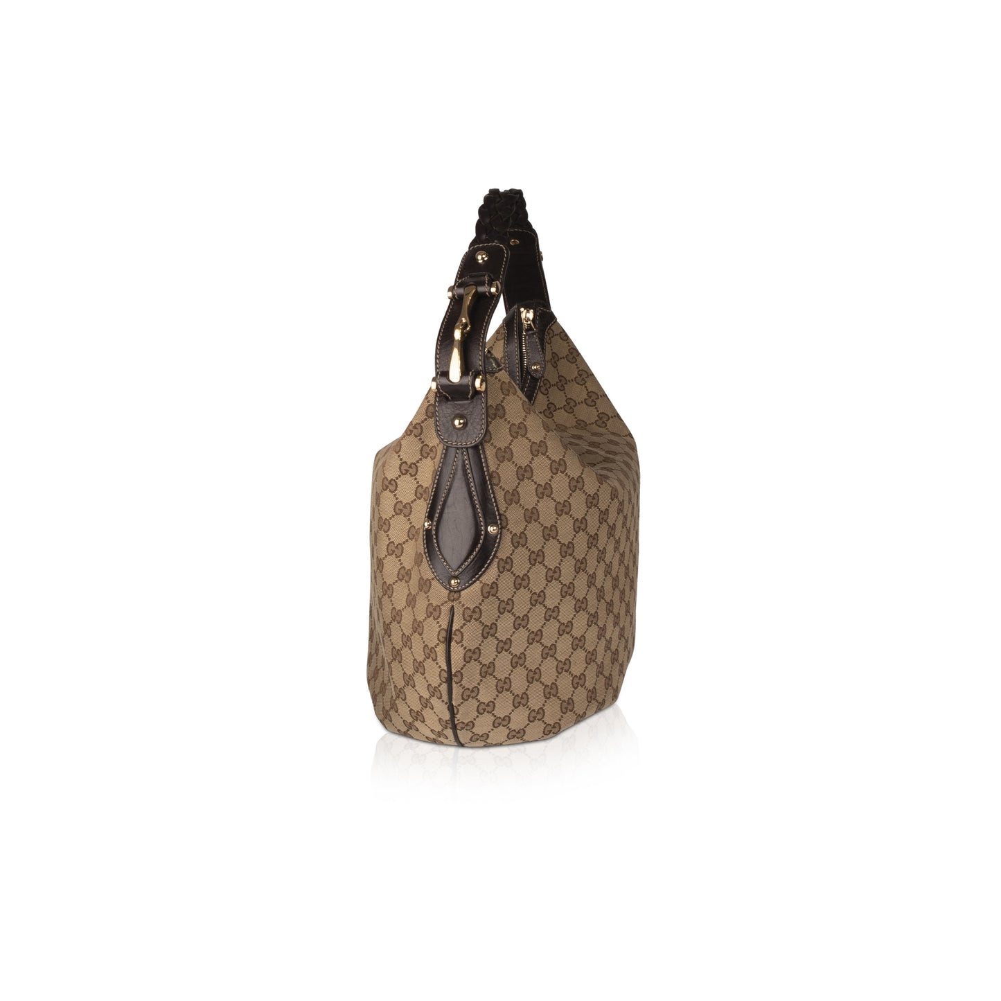 Gucci Medium GG Canvas Pelham Hobo
