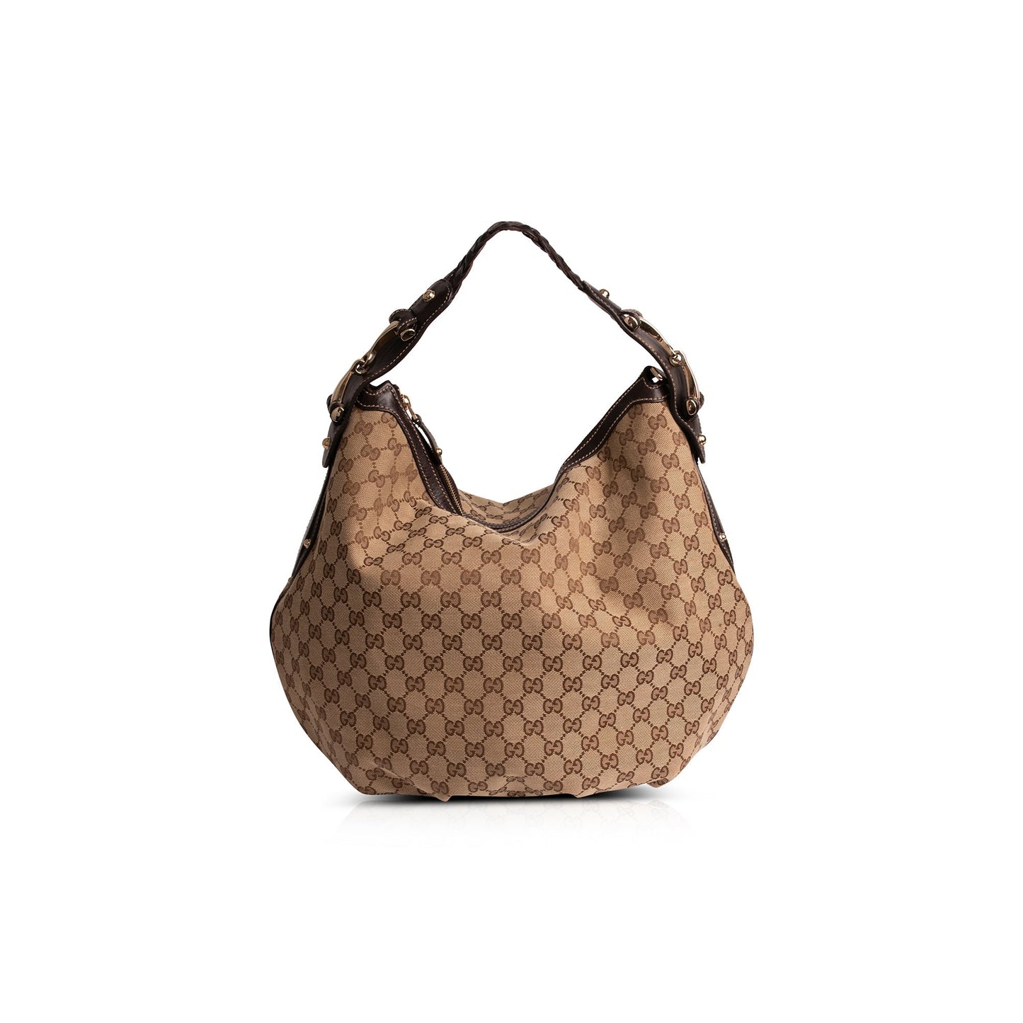 Gucci Medium GG Canvas Pelham Hobo