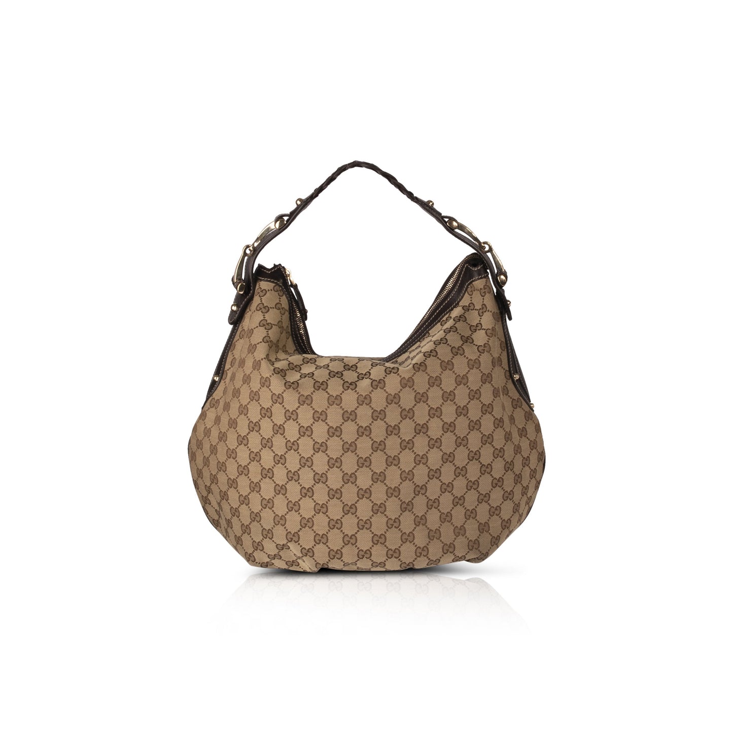 Gucci Medium GG Canvas Pelham Hobo
