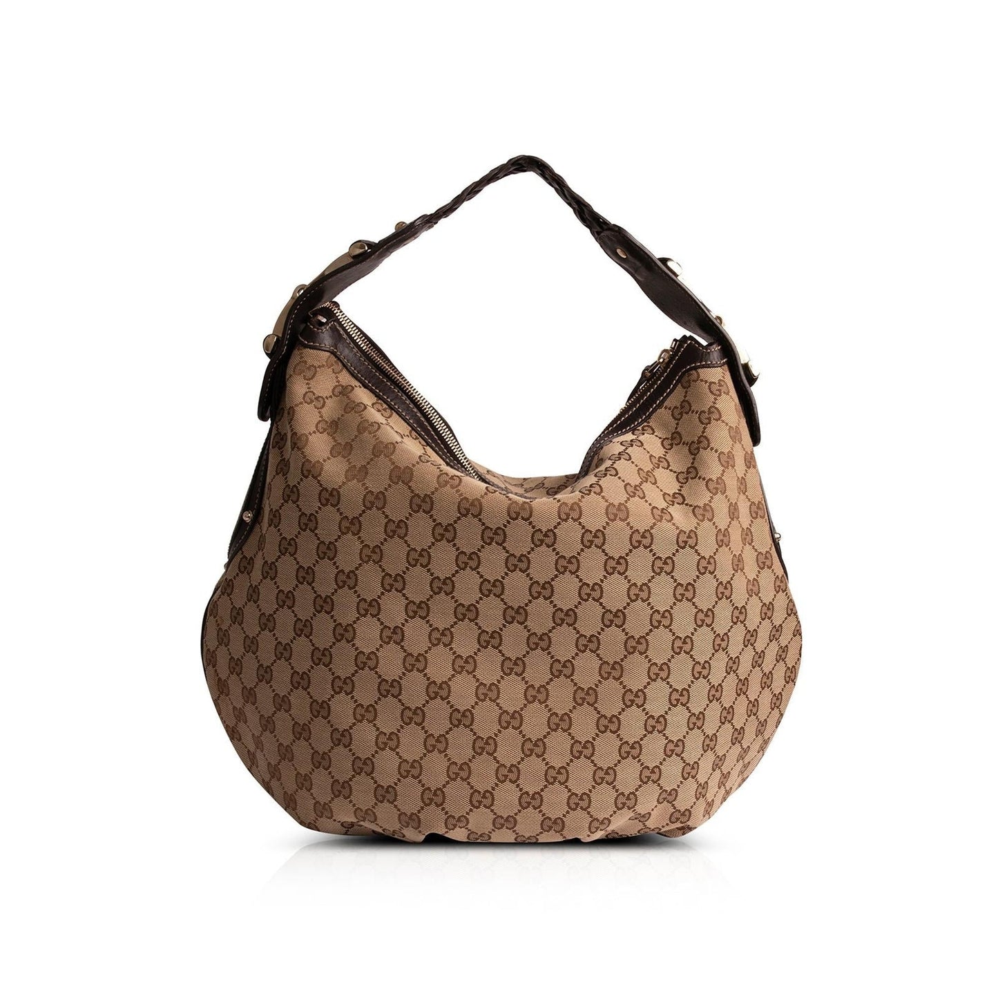 Gucci Medium GG Canvas Pelham Hobo