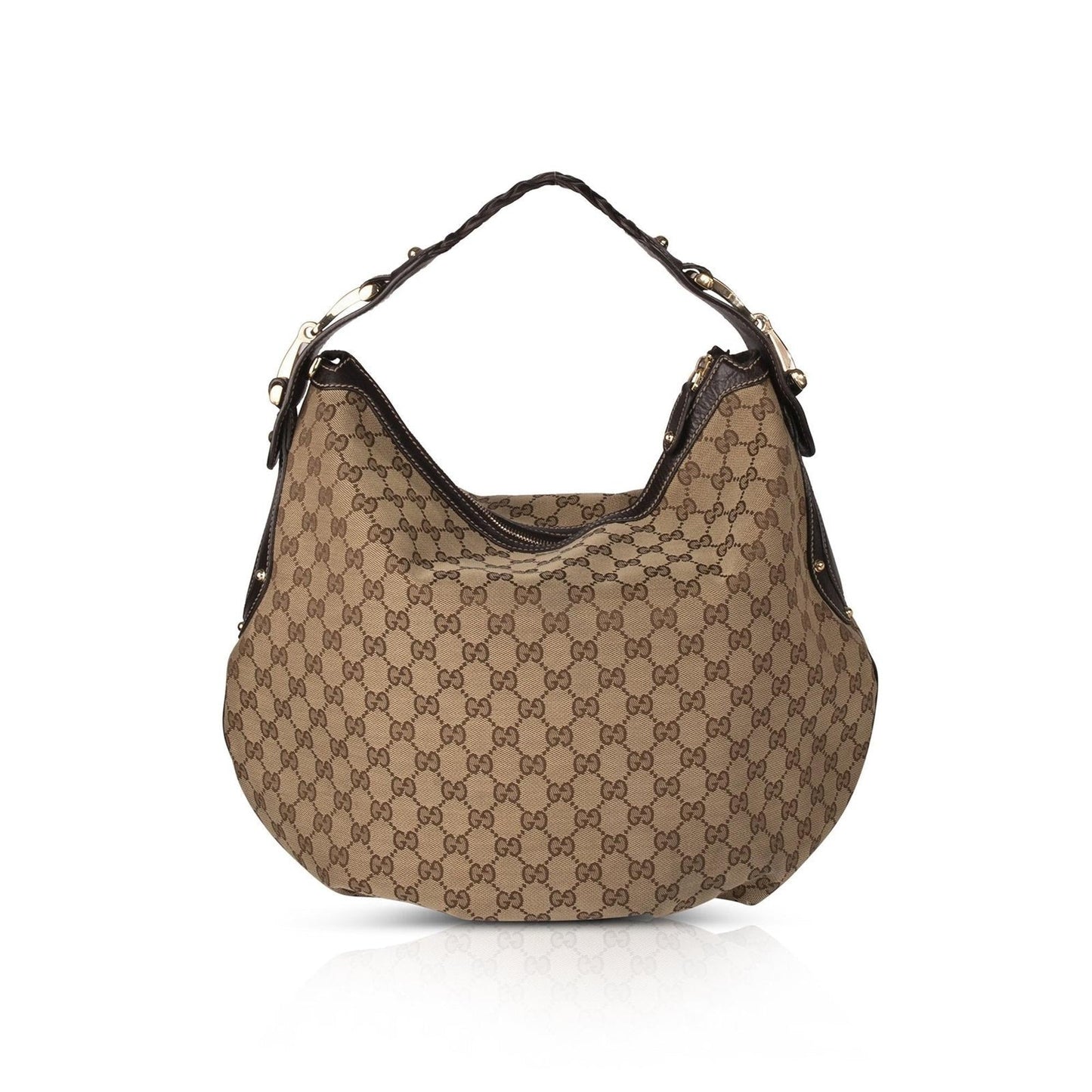 Gucci Medium GG Canvas Pelham Hobo