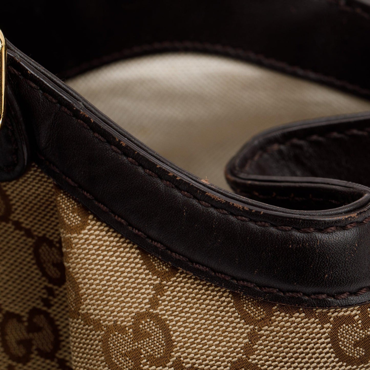 Gucci Medium GG Canvas Sukey Tote