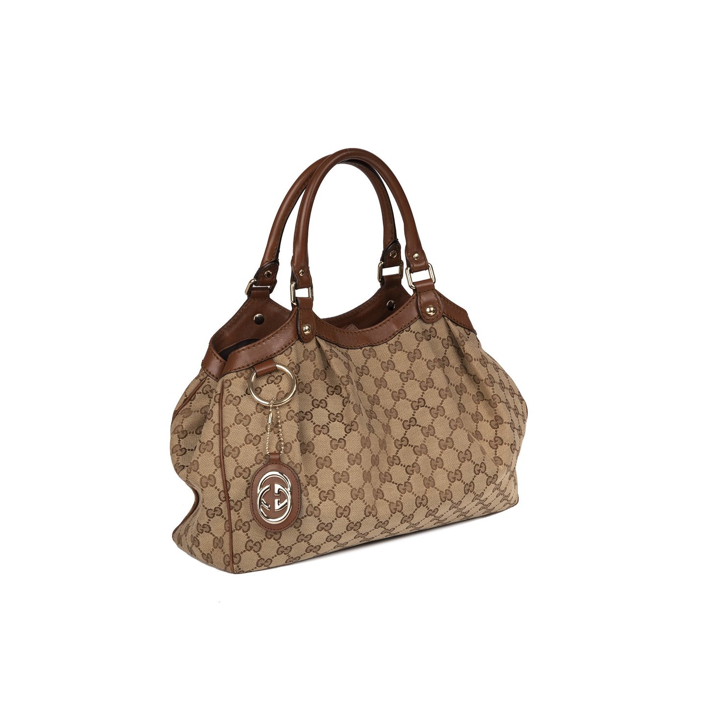 Gucci Medium GG Canvas Sukey Tote