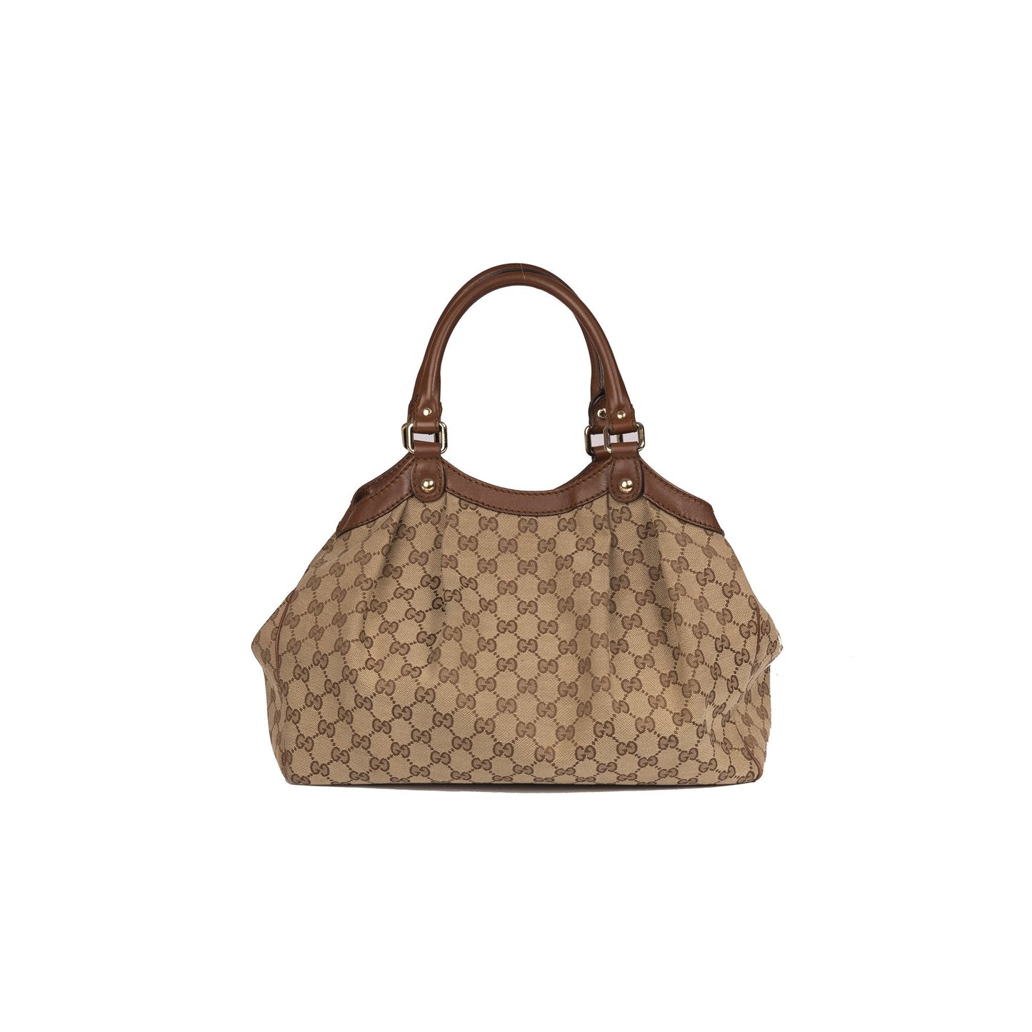Gucci Medium GG Canvas Sukey Tote