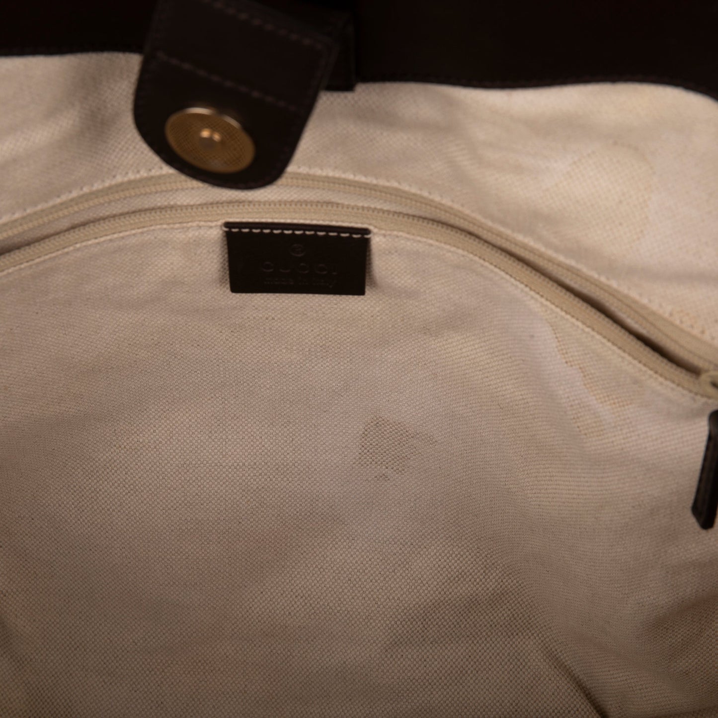 Gucci Medium GG Canvas Sukey Tote