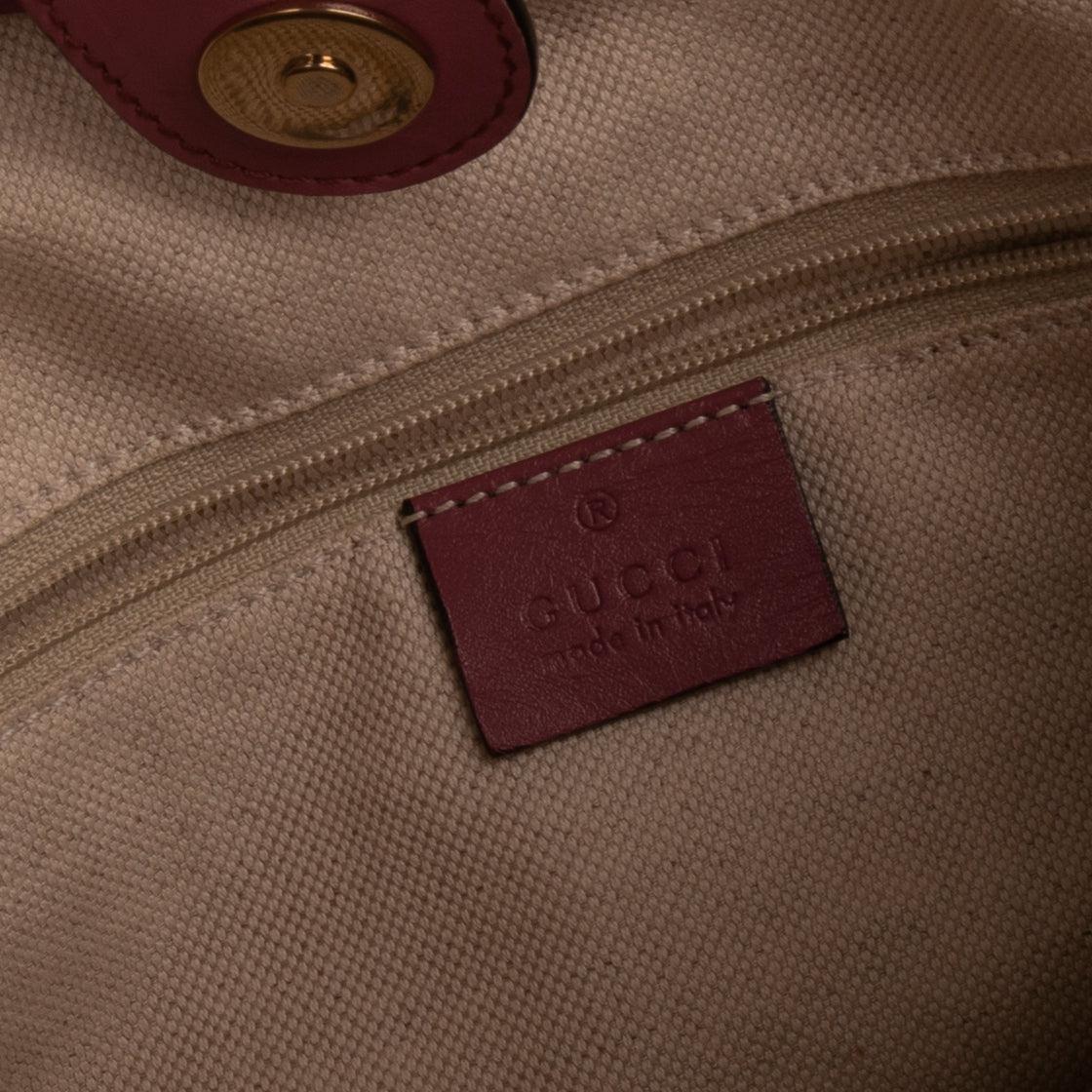 Gucci Medium GG Canvas Sukey Tote