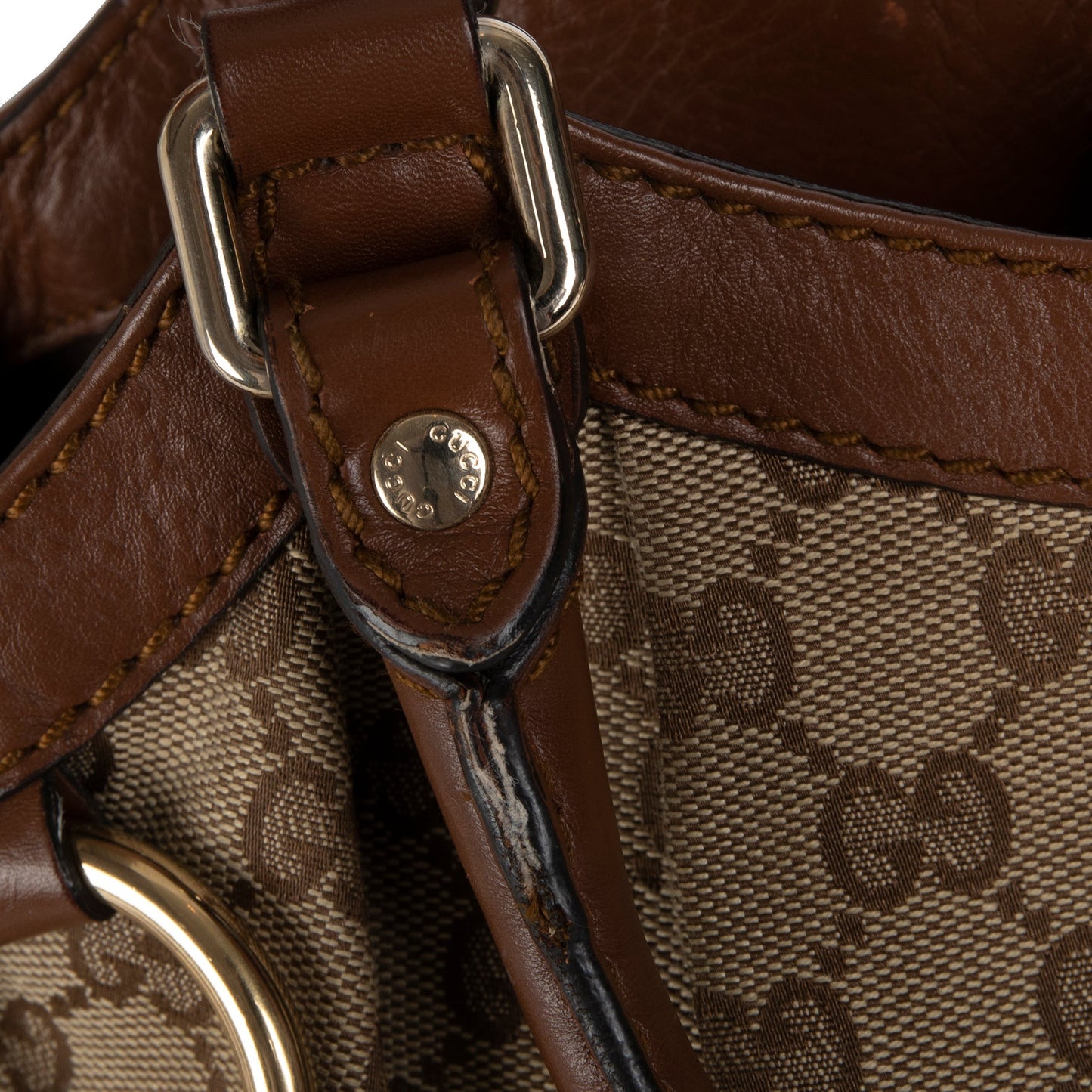 Gucci Medium GG Canvas Sukey Tote