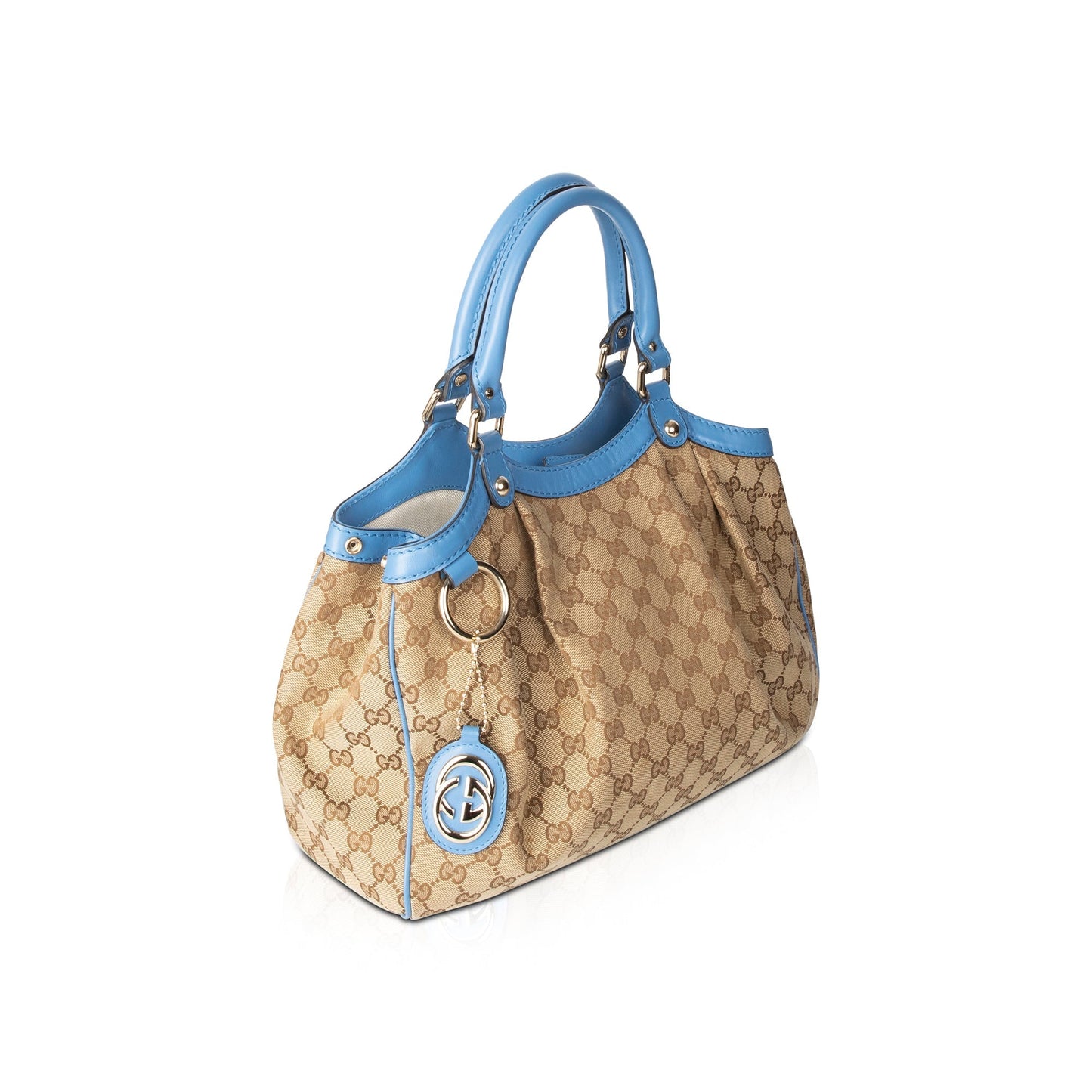 Gucci Medium GG Canvas Sukey Tote