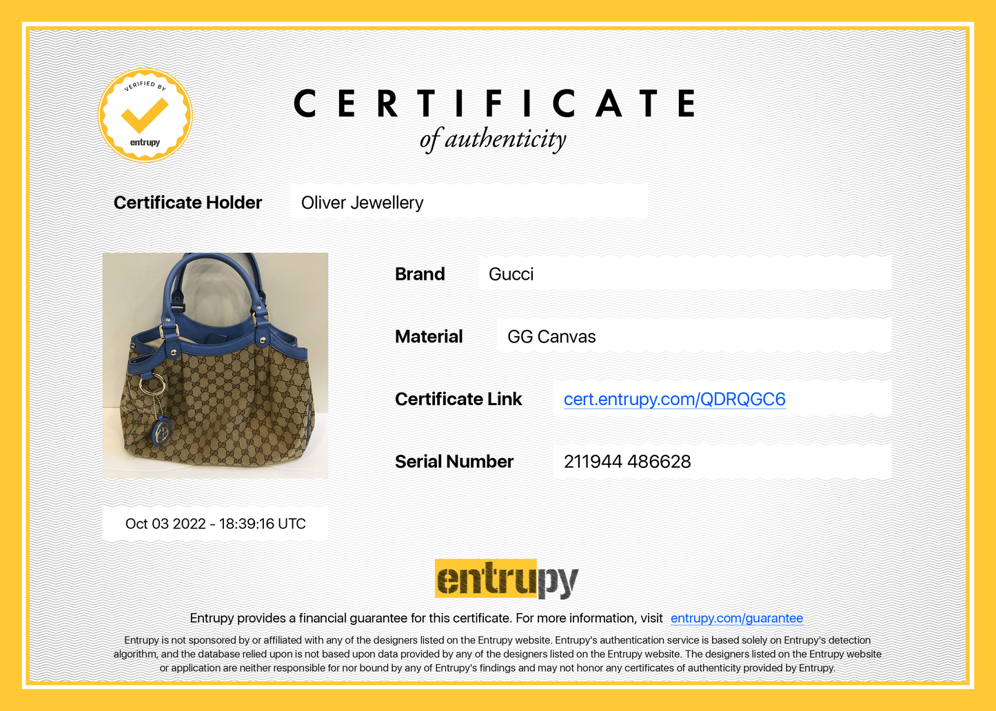 Gucci Medium GG Canvas Sukey Tote