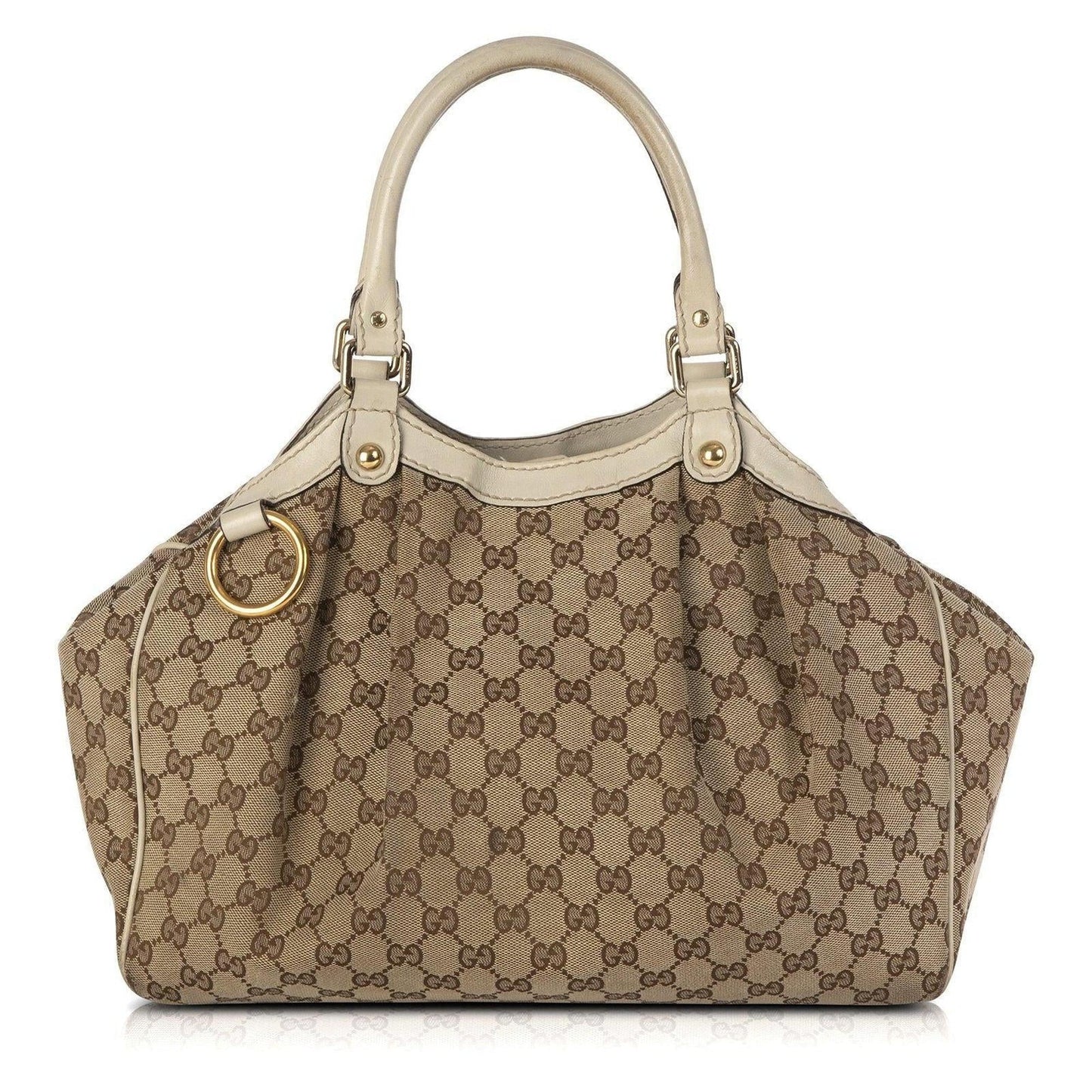 Gucci Medium GG Canvas Sukey Tote
