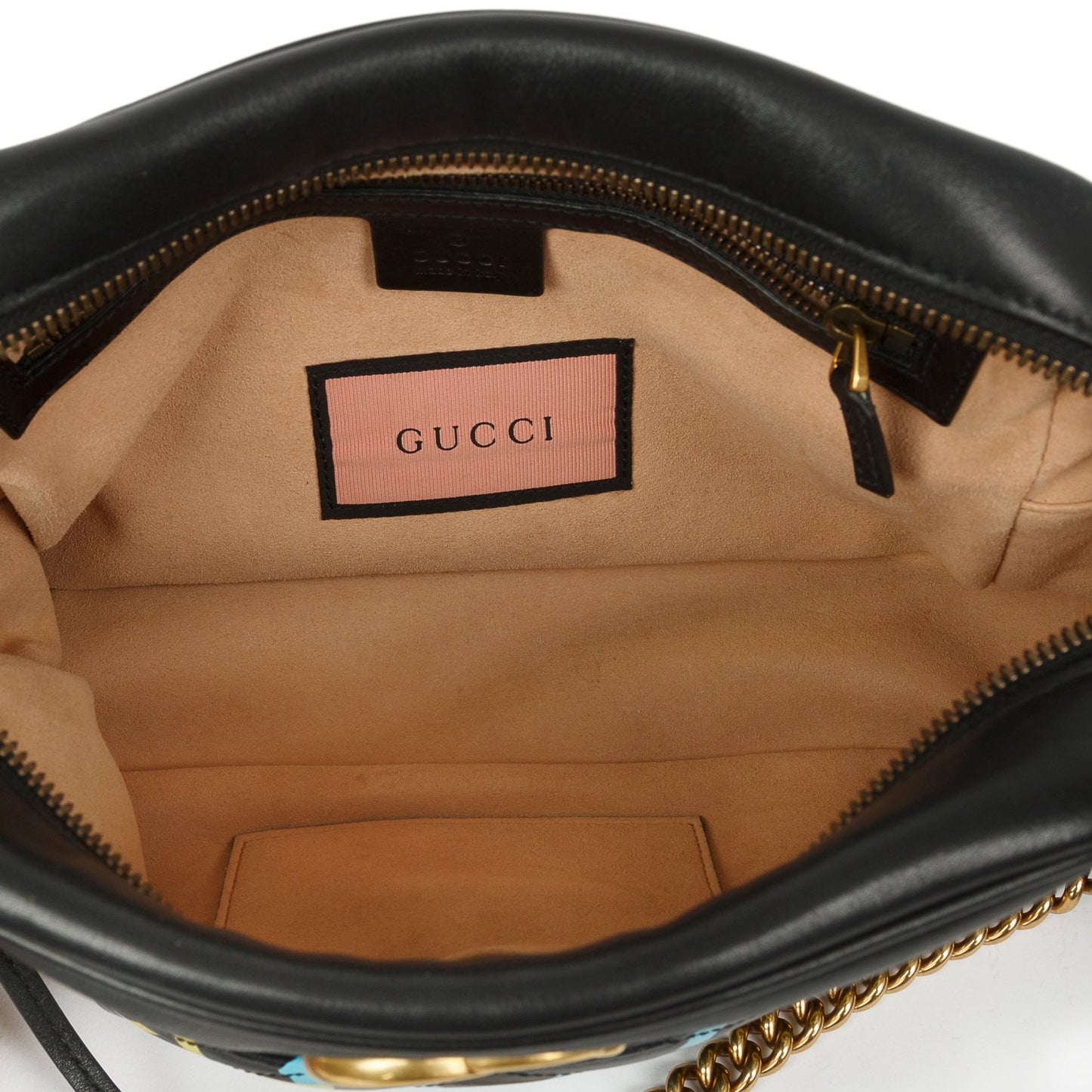 Gucci Medium GG Marmont Ghost Matelasse Bag