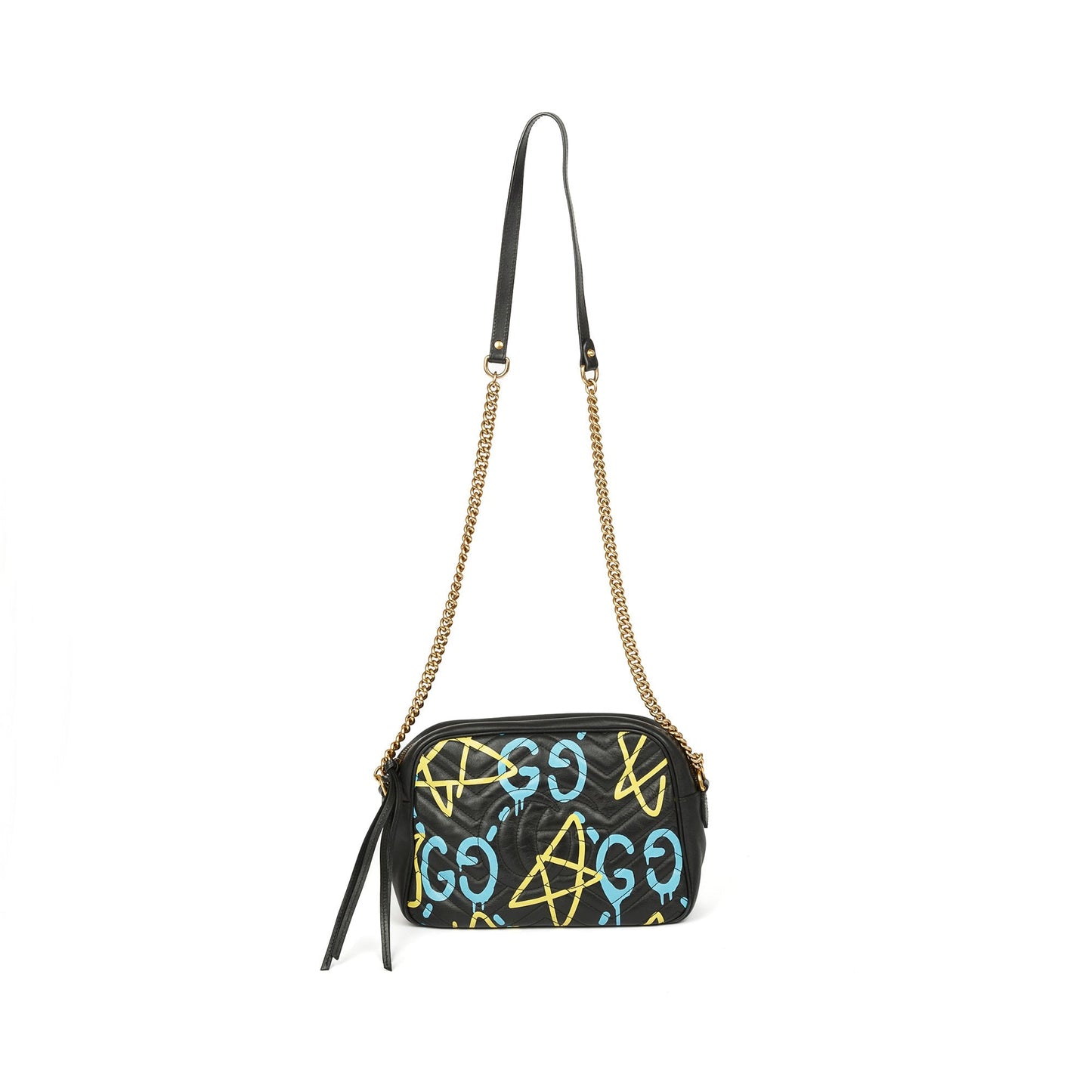 Gucci Medium GG Marmont Ghost Matelasse Bag