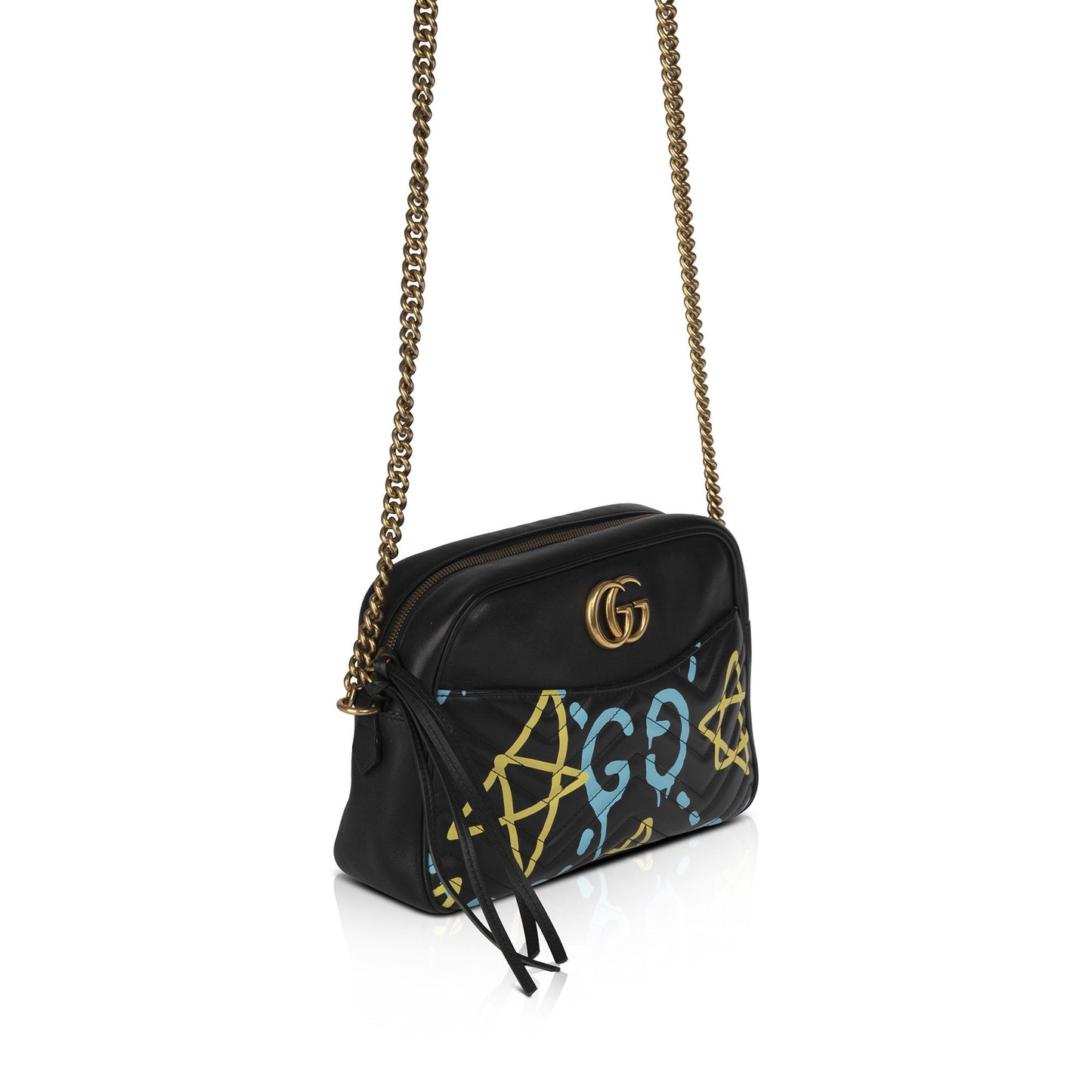 Gucci Medium GG Marmont Ghost Matelasse Bag