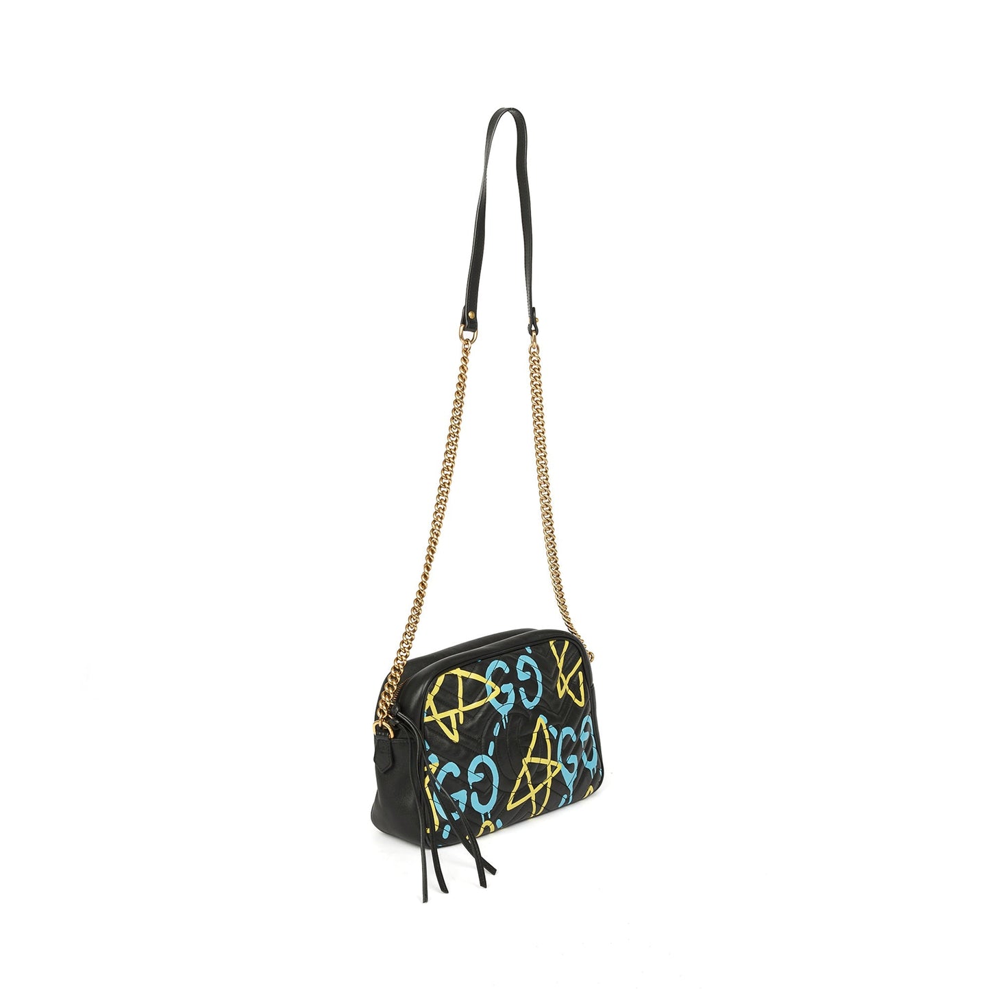 Gucci Medium GG Marmont Ghost Matelasse Bag
