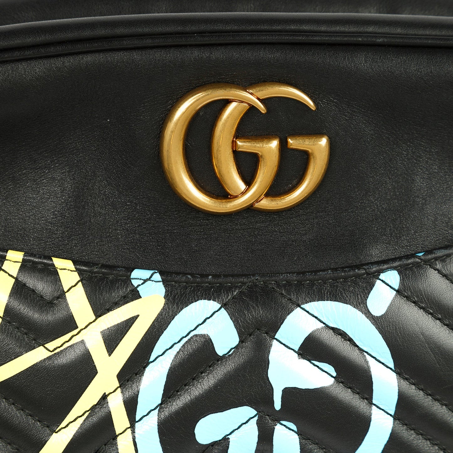 Gucci Medium GG Marmont Ghost Matelasse Bag