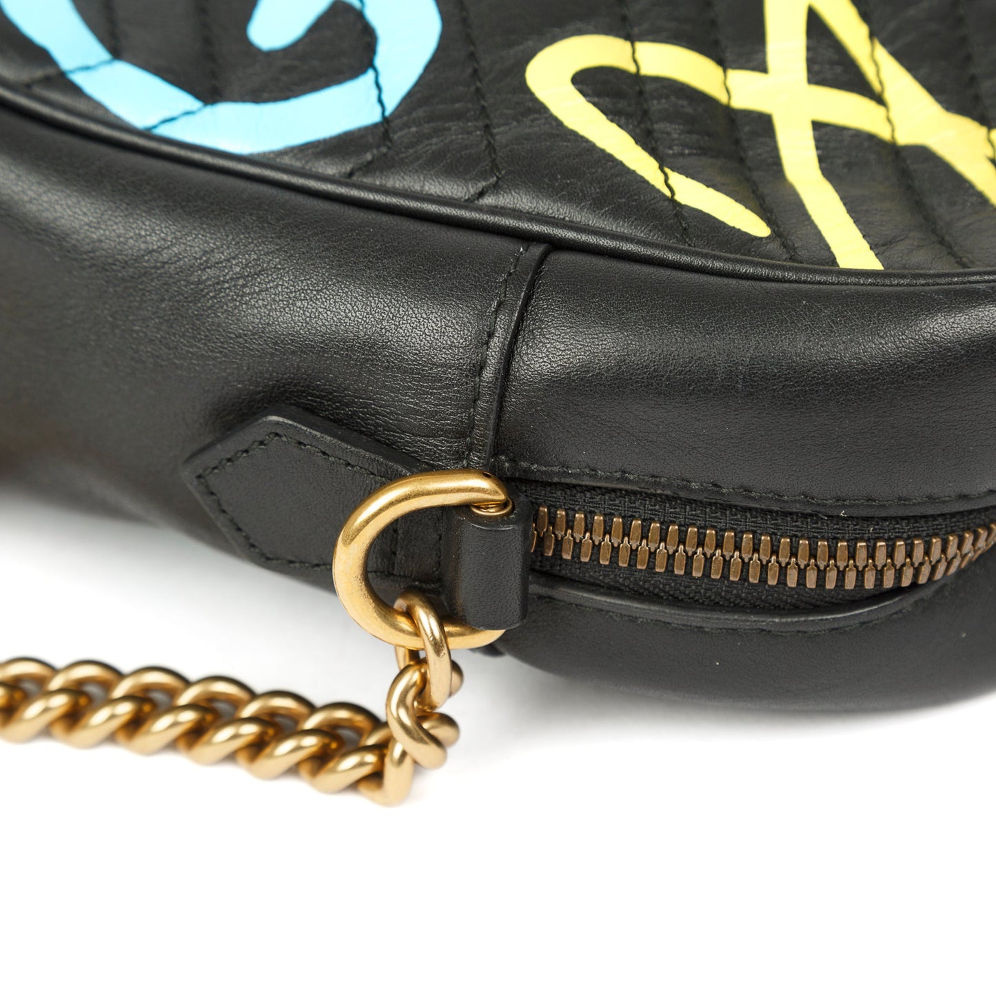 Gucci Medium GG Marmont Ghost Matelasse Bag