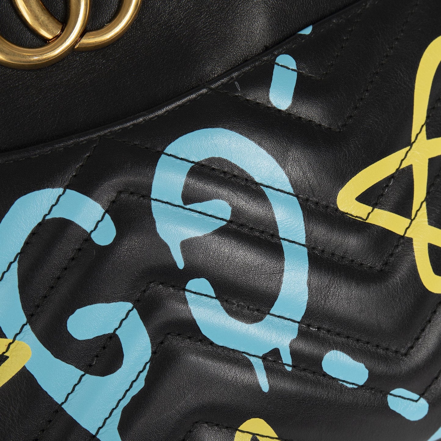Gucci Medium GG Marmont Ghost Matelasse Bag