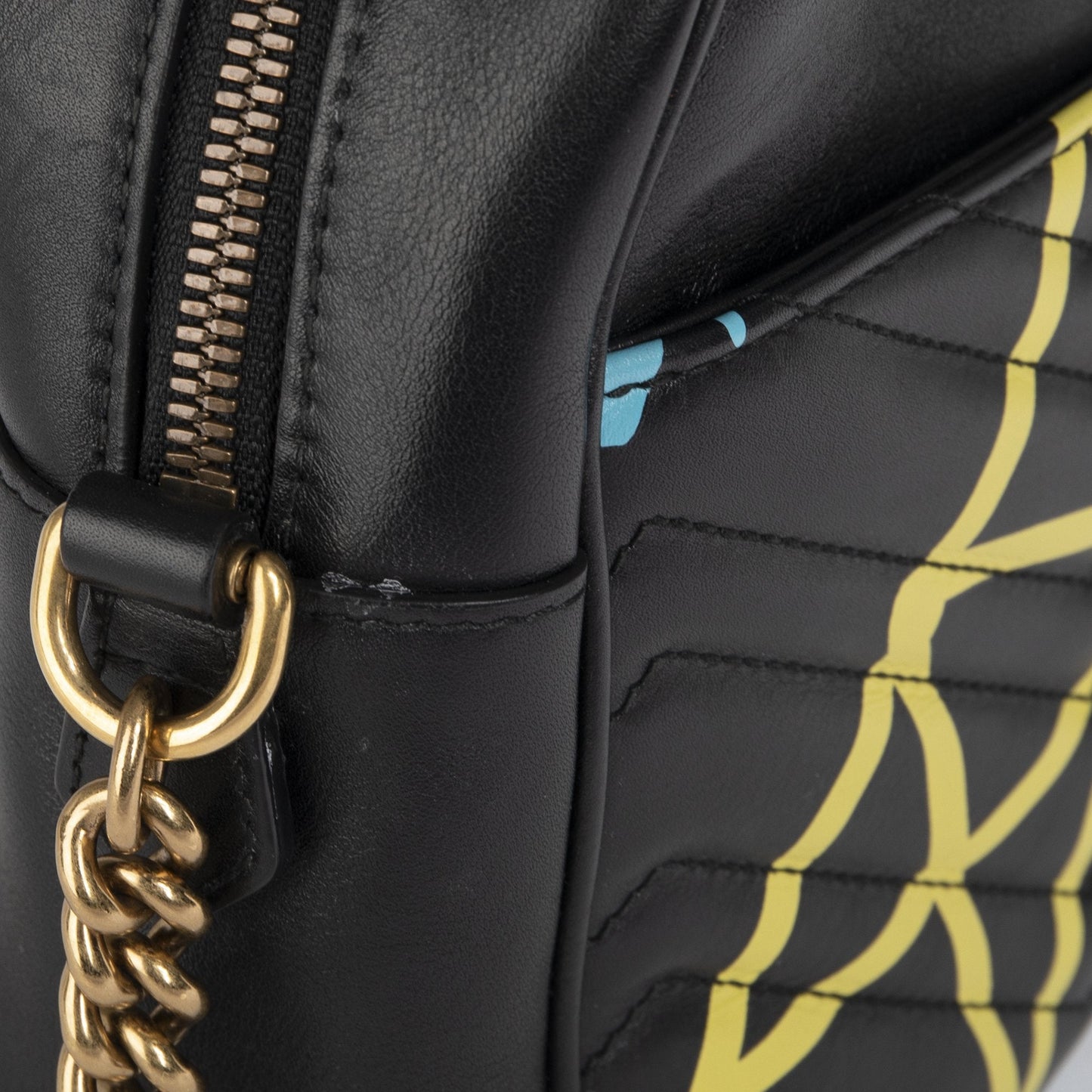 Gucci Medium GG Marmont Ghost Matelasse Bag