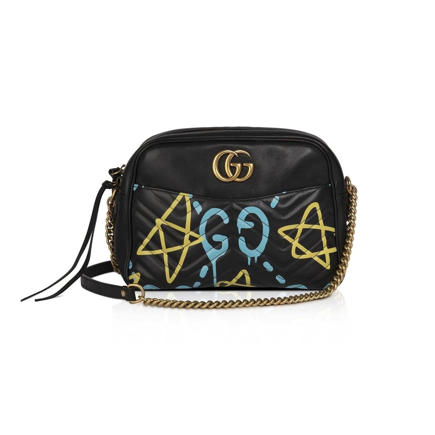 Gucci Medium GG Marmont Ghost Matelasse Bag