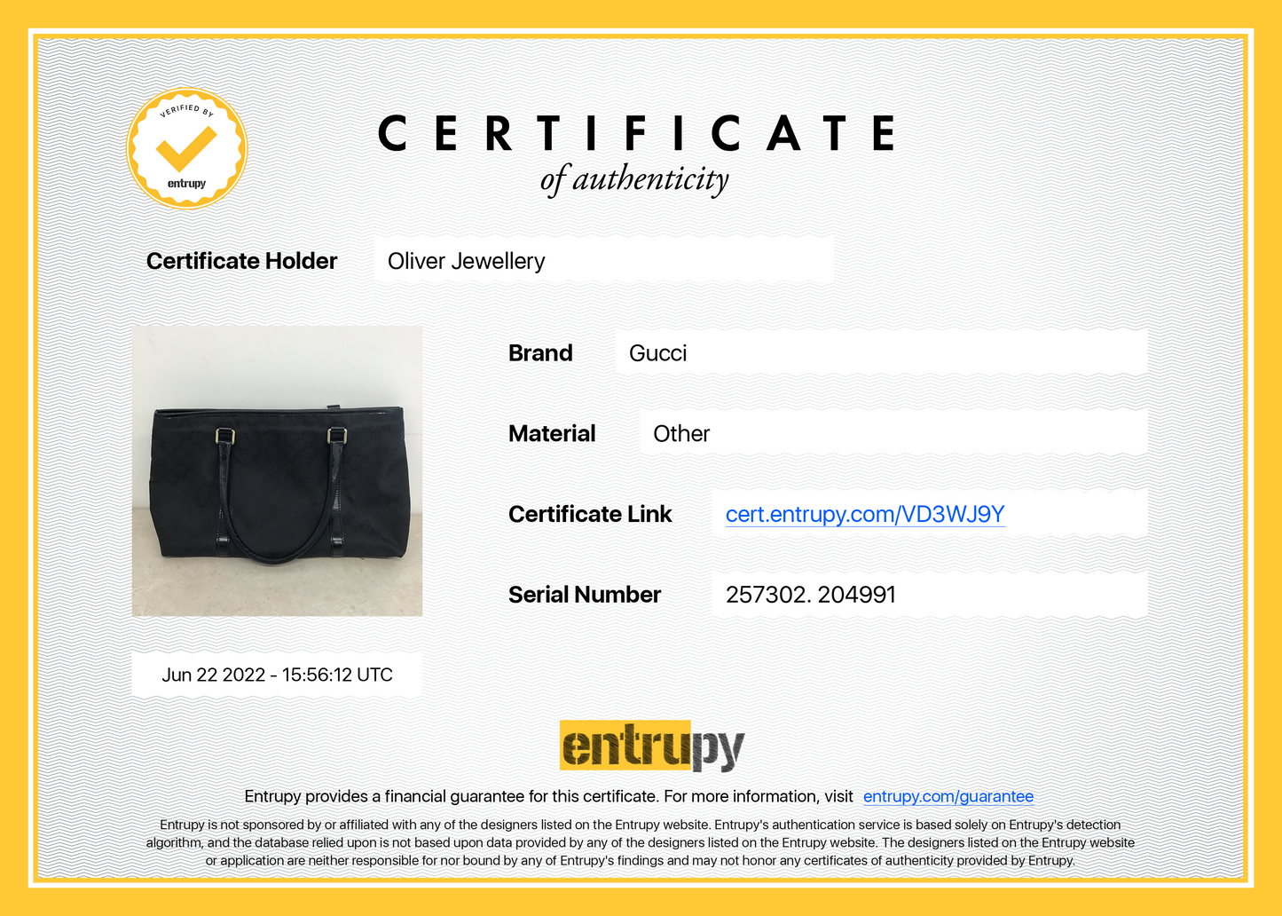 Gucci Medium GG Nylon Joy Tote