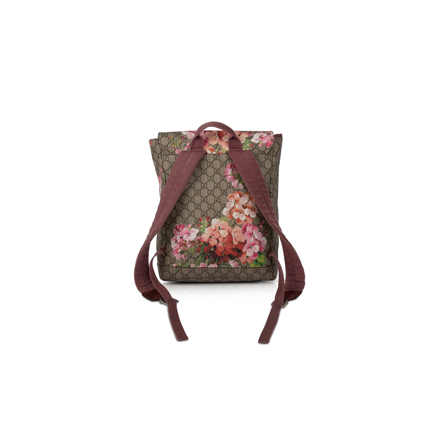 Gucci Medium GG Supreme Blooms Backpack