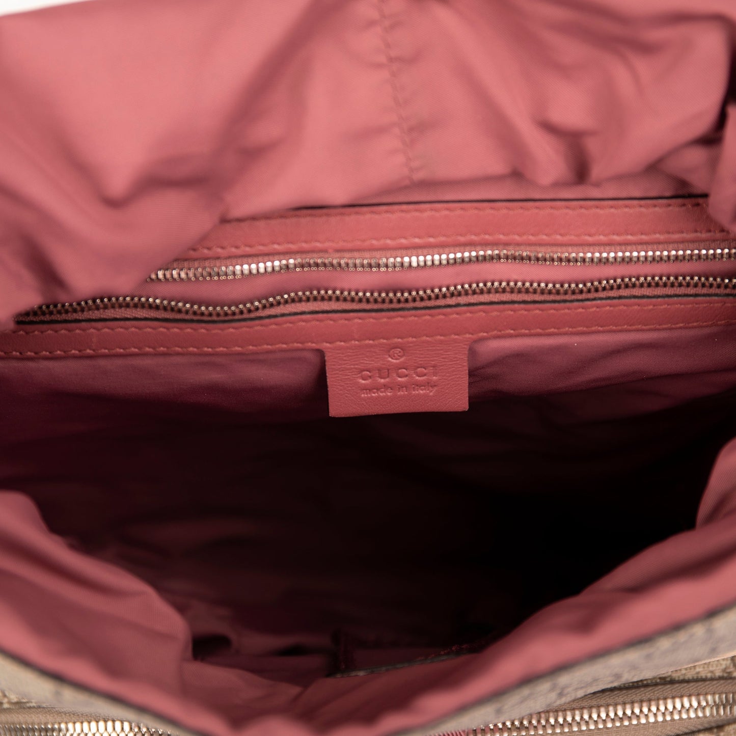 Gucci Medium GG Supreme Blooms Backpack