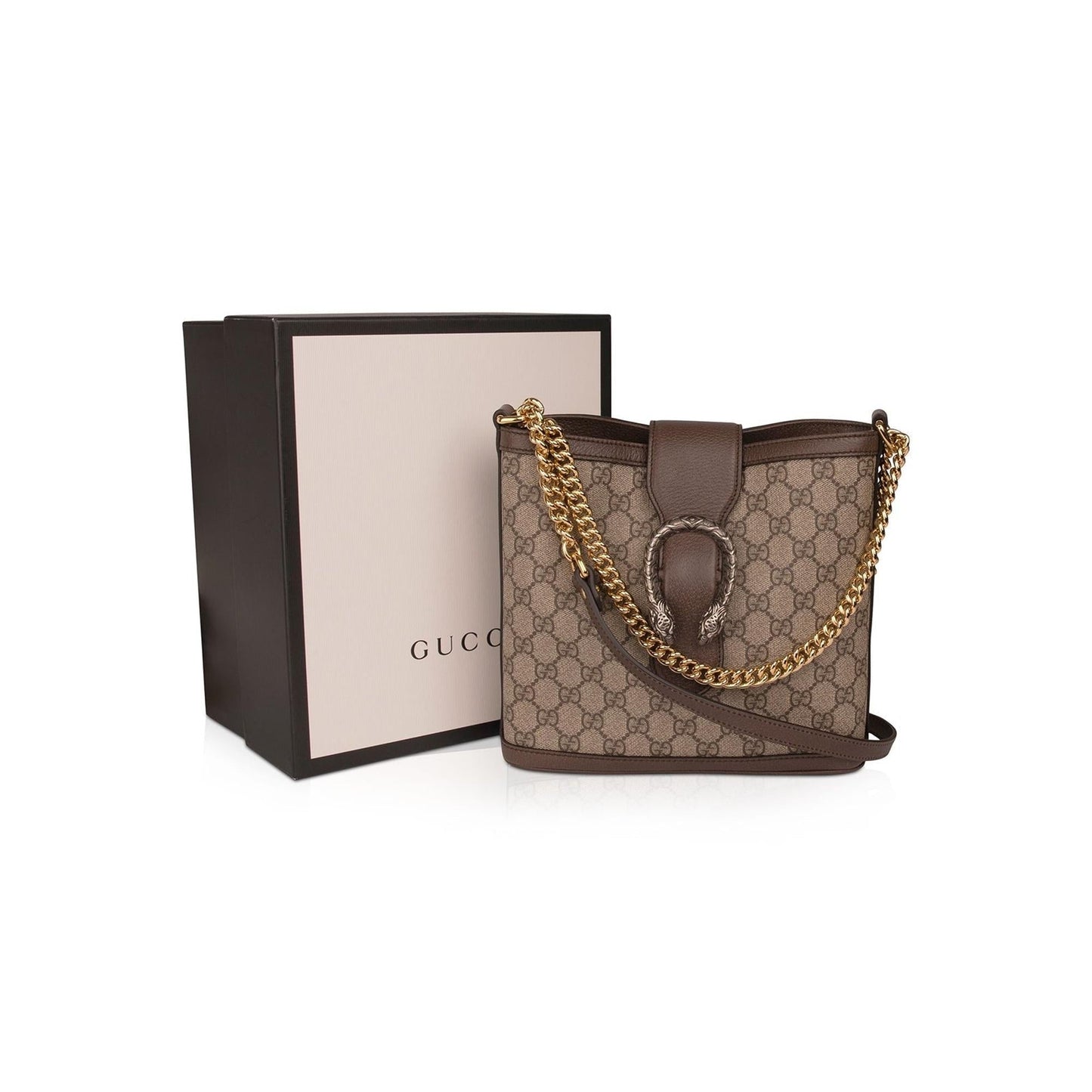 Gucci Medium GG Supreme Dionysus Bucket Bag