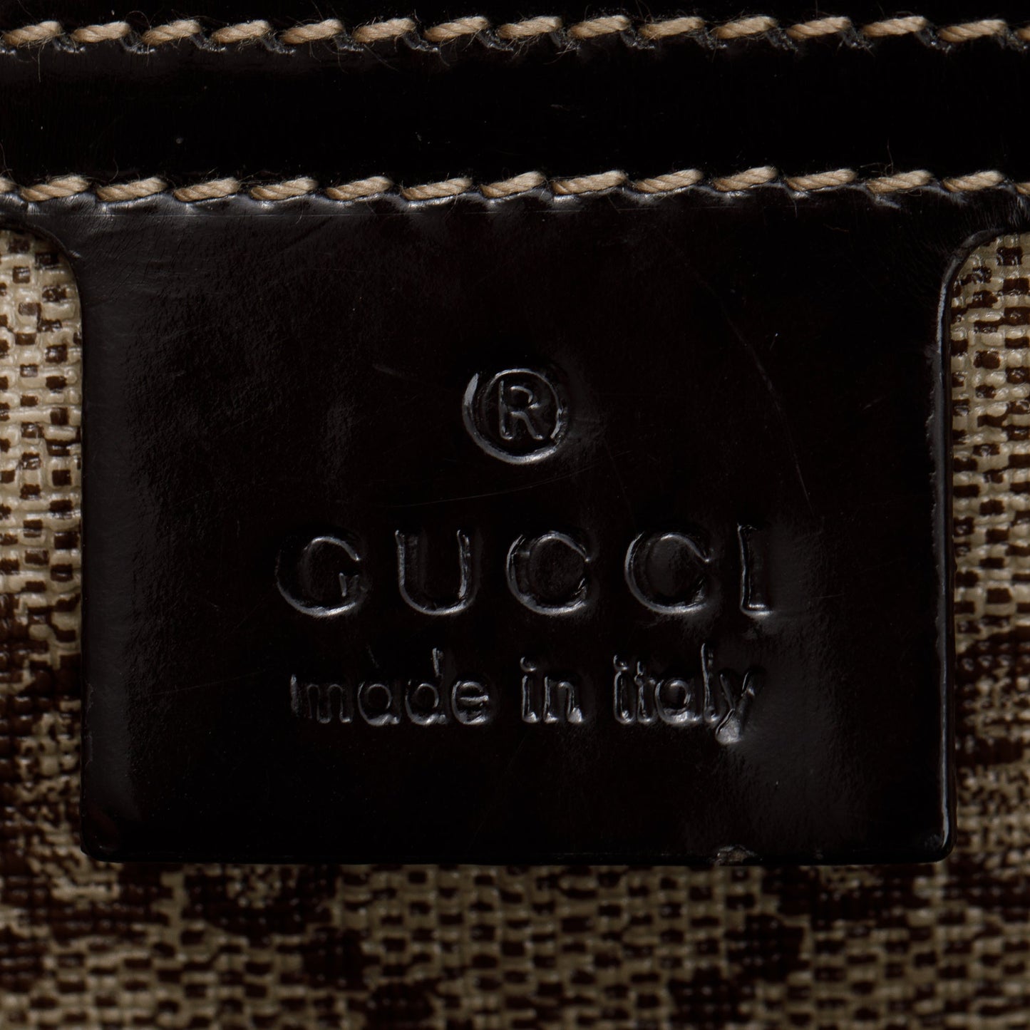 Gucci Medium GG Supreme Heart Tattoo Hearts Joy Boston Bag
