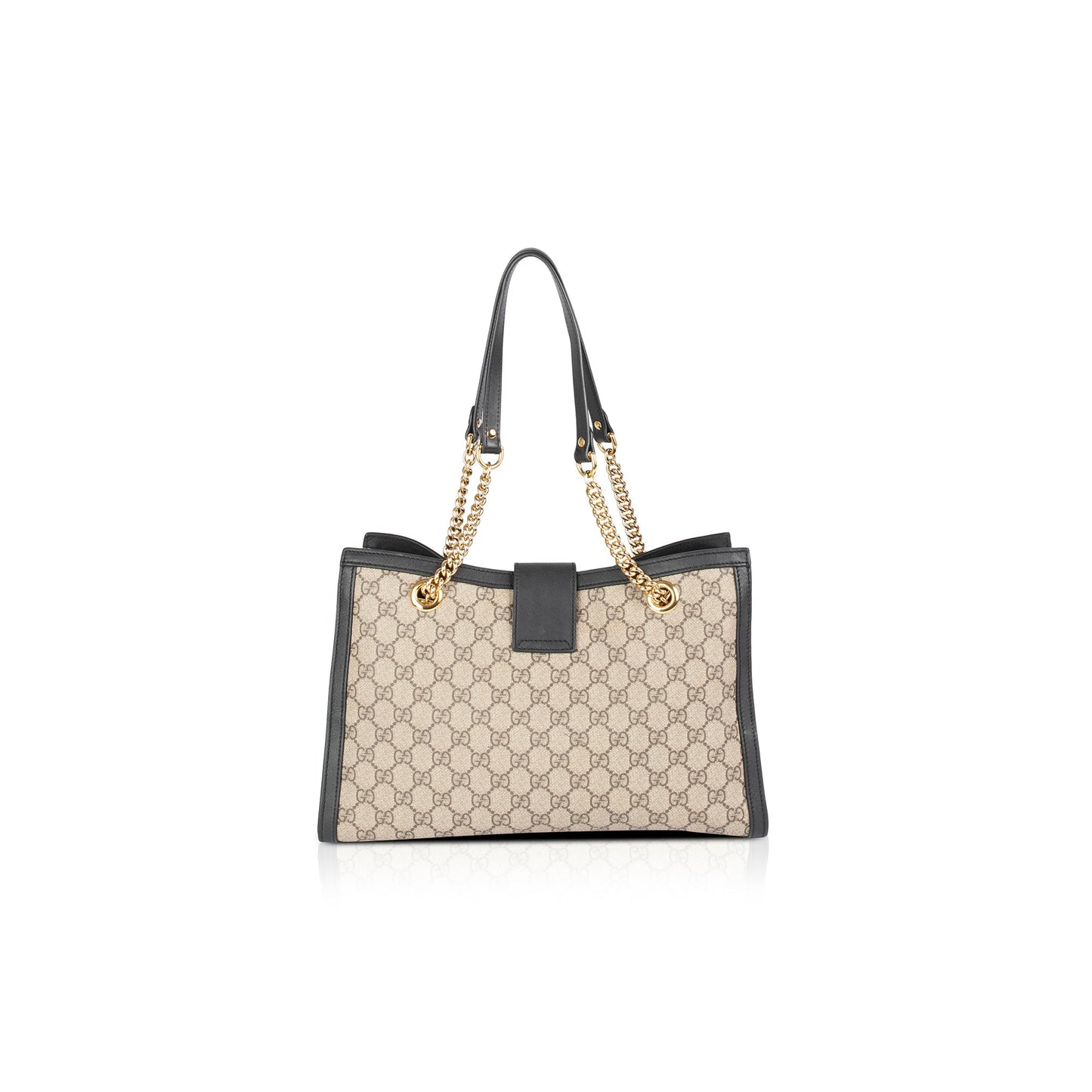 Gucci Medium GG Supreme Padlock Shoulder Bag
