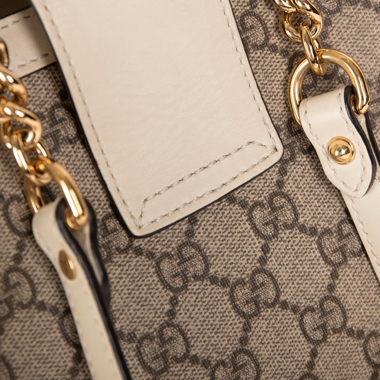 Gucci Medium GG Supreme Padlock Shoulder Bag