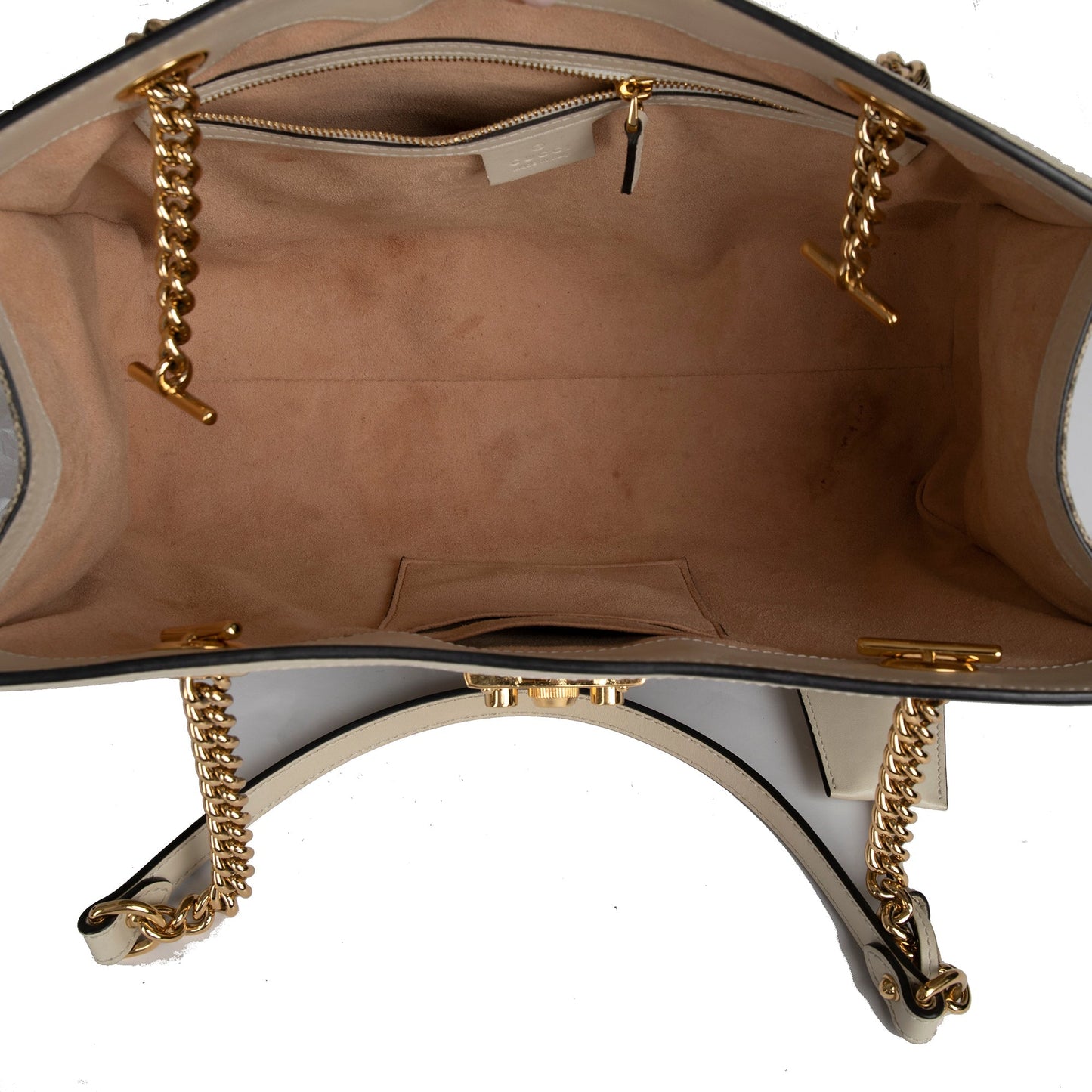 Gucci Medium GG Supreme Padlock Shoulder Bag