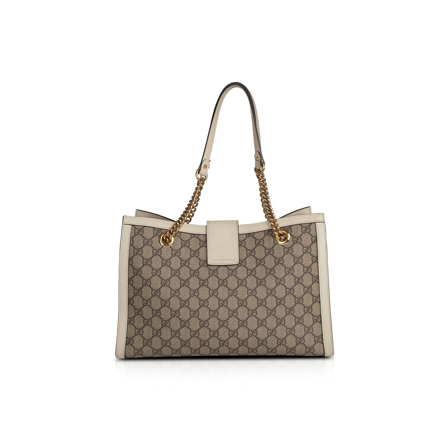 Gucci Medium GG Supreme Padlock Shoulder Bag