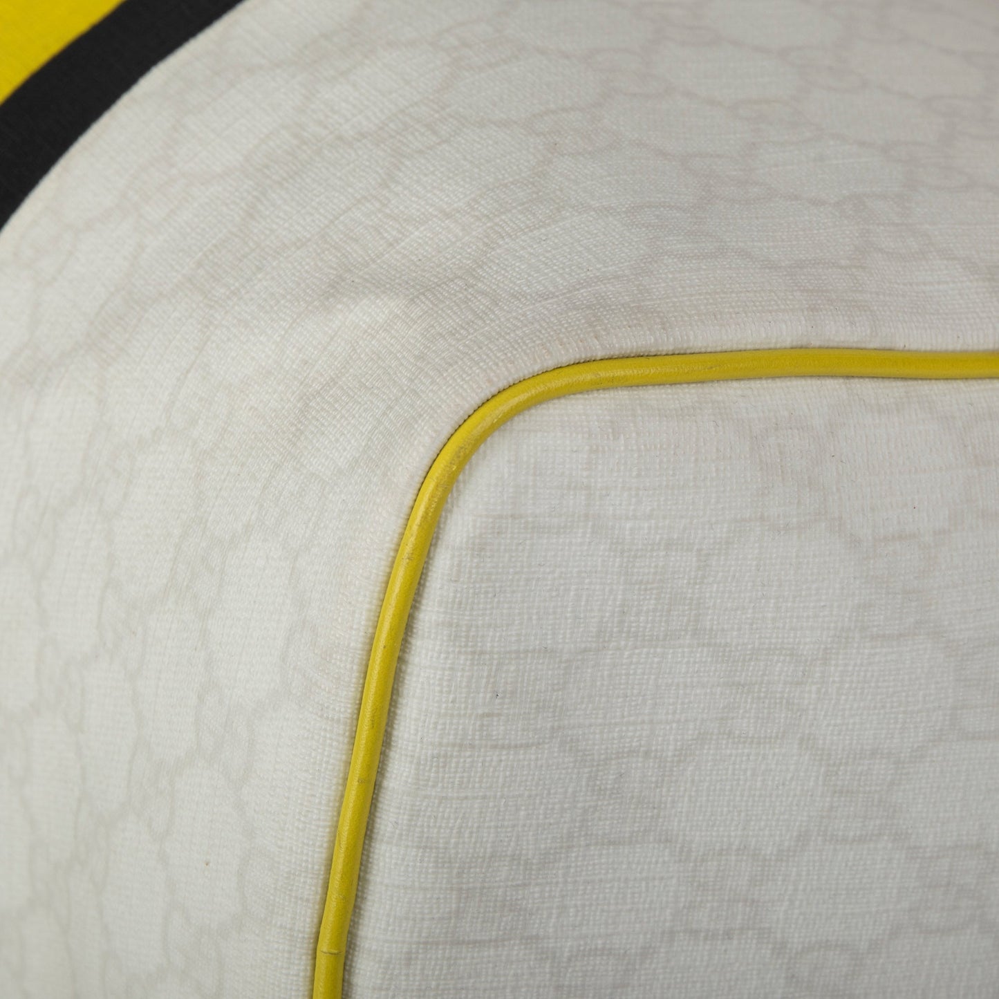 Gucci Medium GG Supreme Web Stripe Joy Boston Bag