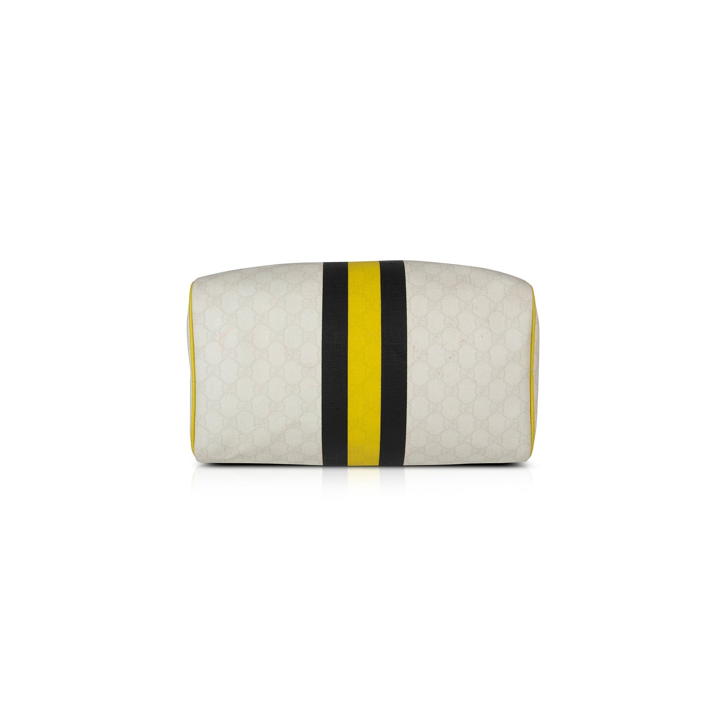 Gucci Medium GG Supreme Web Stripe Joy Boston Bag