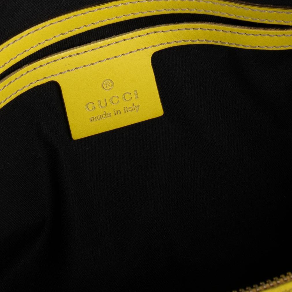 Gucci Medium GG Supreme Web Stripe Joy Boston Bag