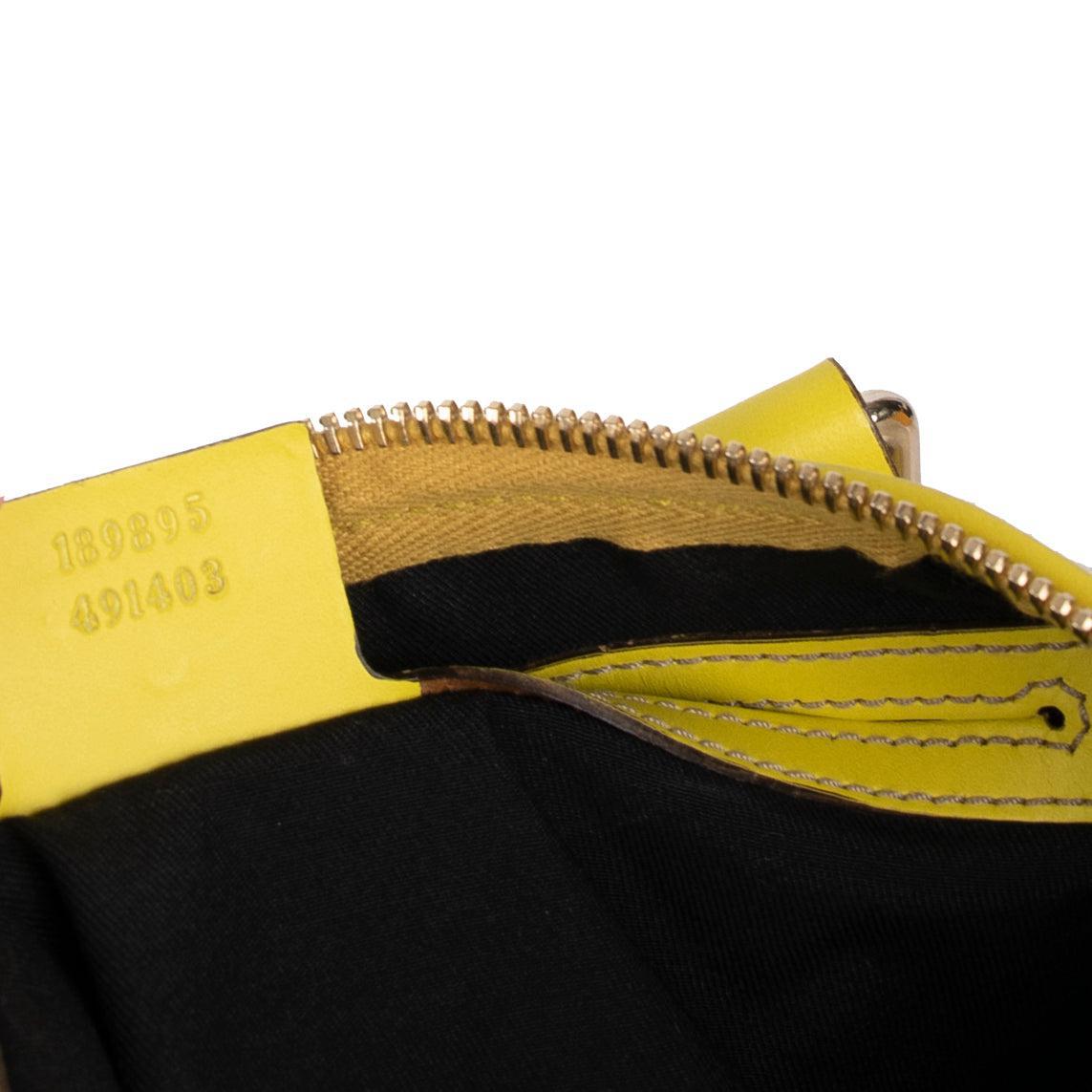 Gucci Medium GG Supreme Web Stripe Joy Boston Bag