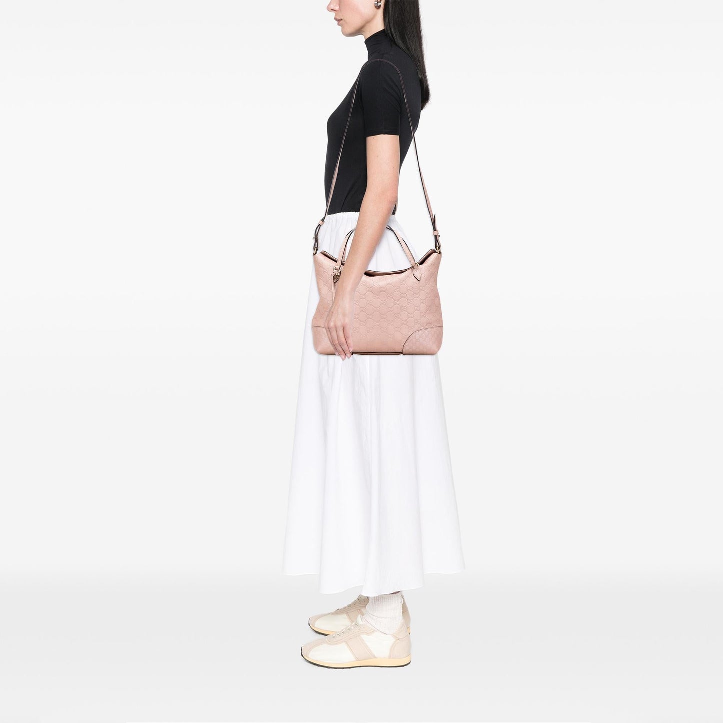 Gucci Medium Guccissima Bree Fold Over Tote