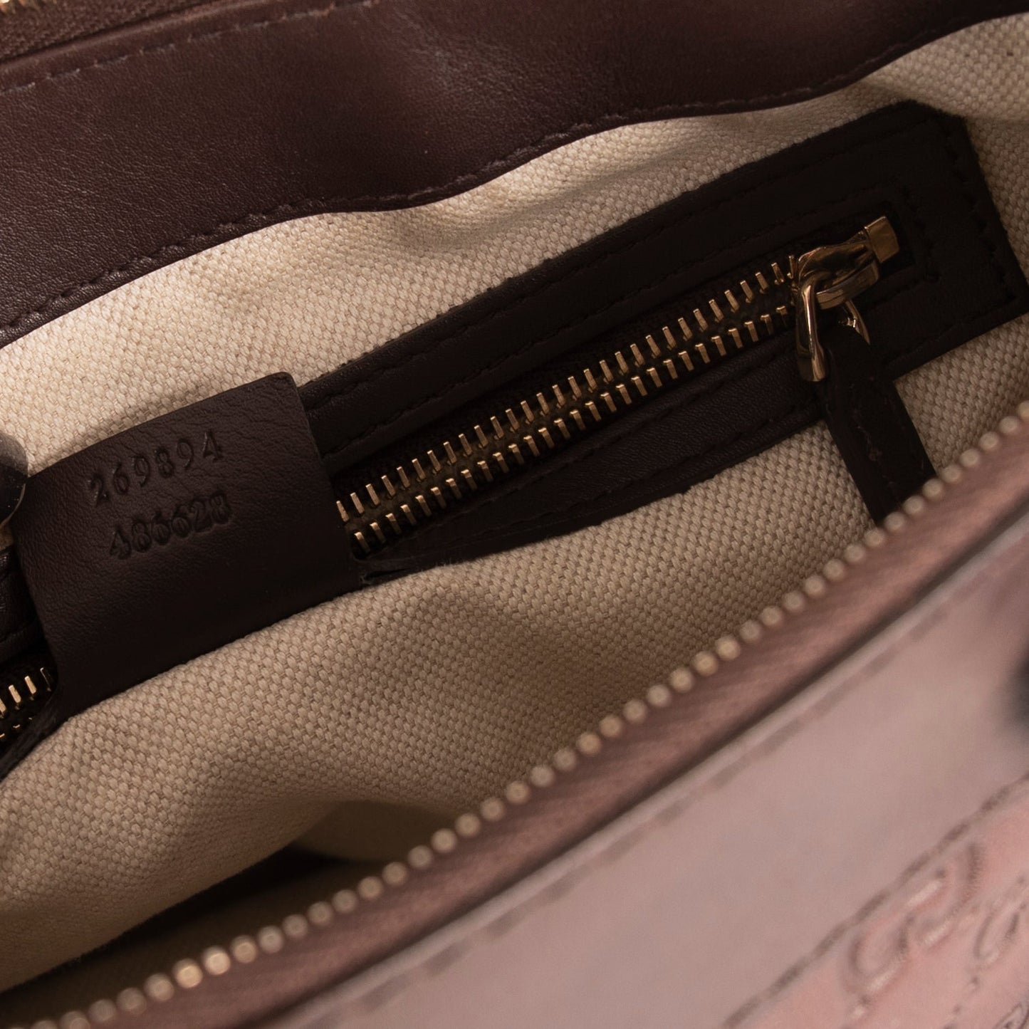Gucci Medium Guccissima Leather Mayfair Bag