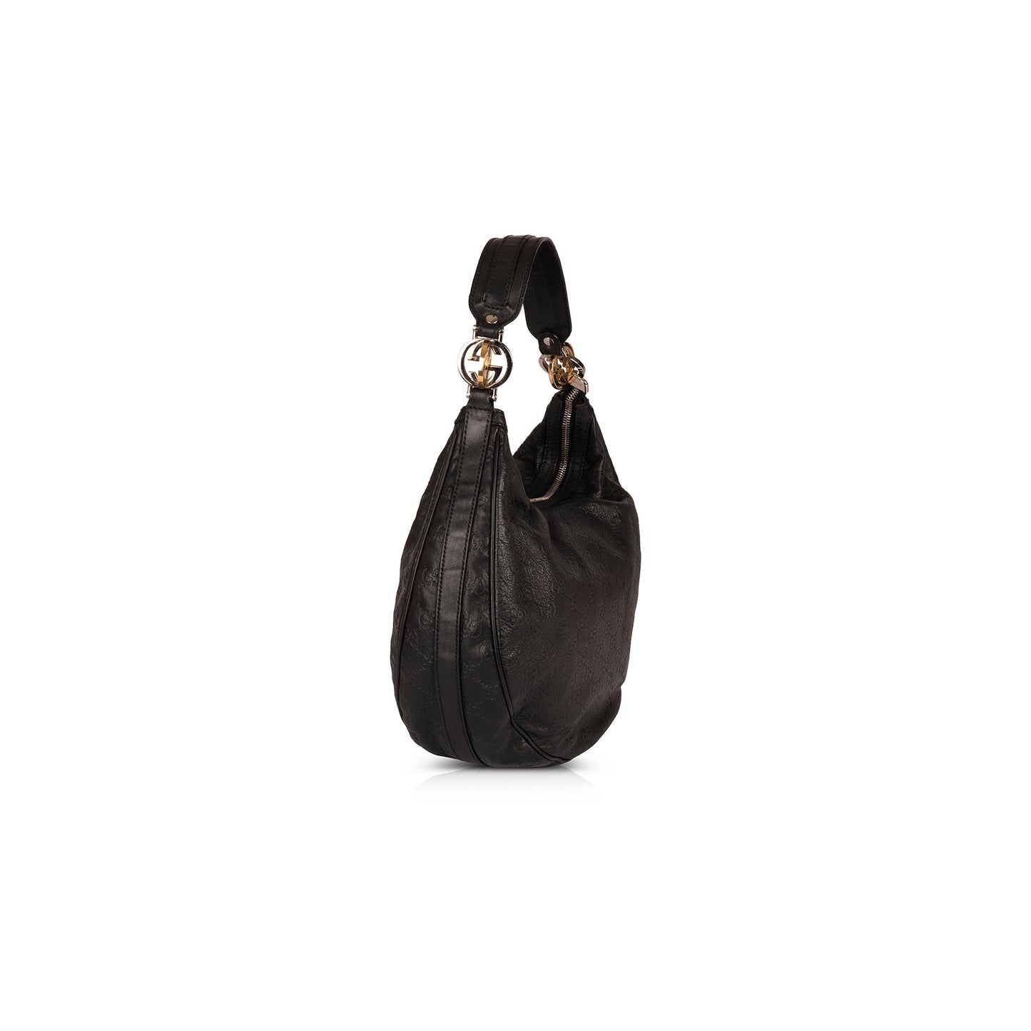 Gucci Medium Guccissima Leather Twins Hobo