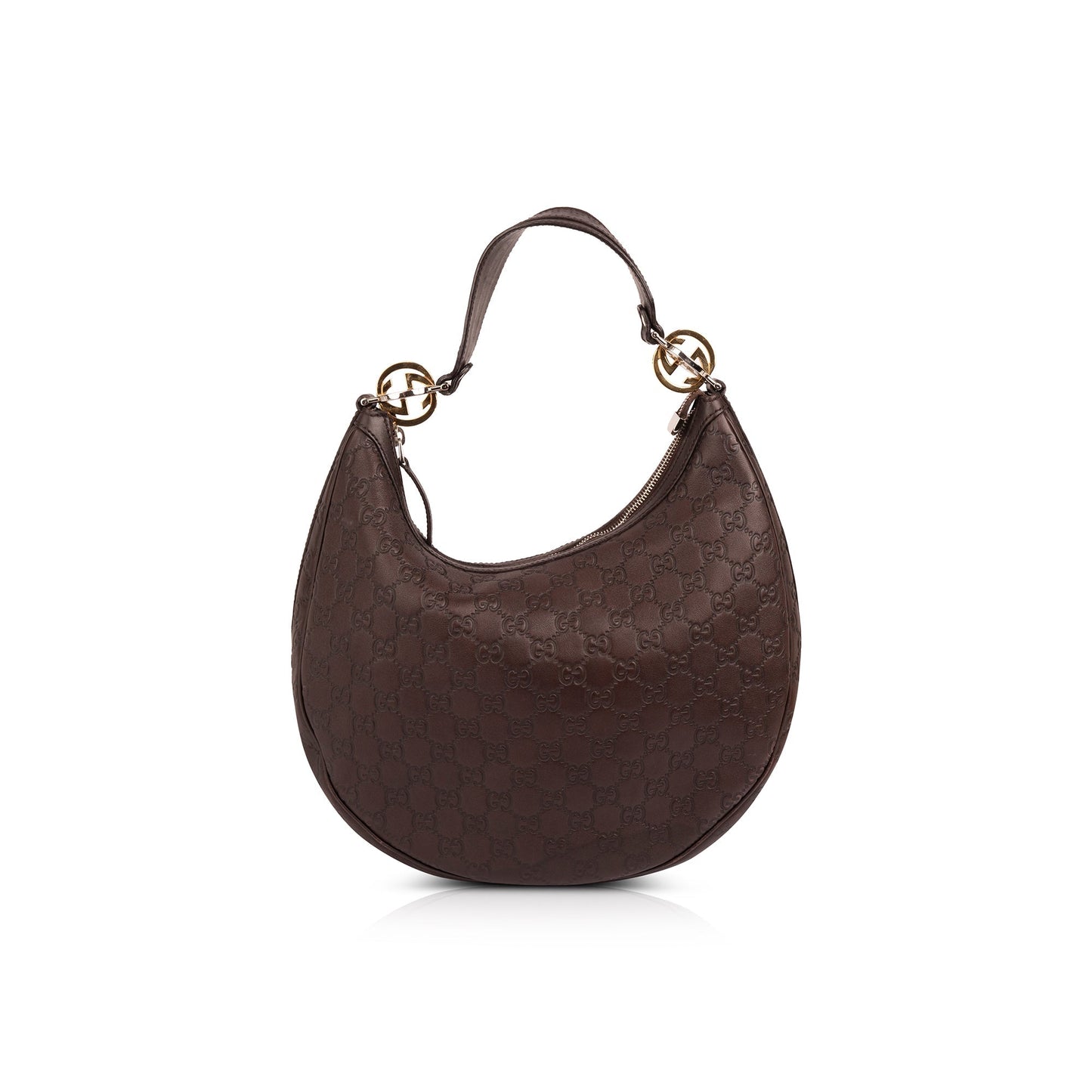 Gucci Medium Guccissima Leather Twins Hobo