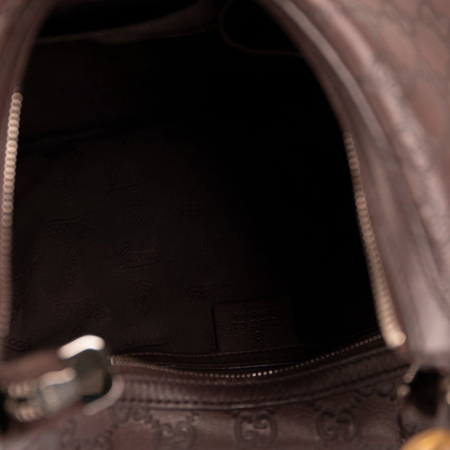 Gucci Medium Guccissima Leather Twins Hobo