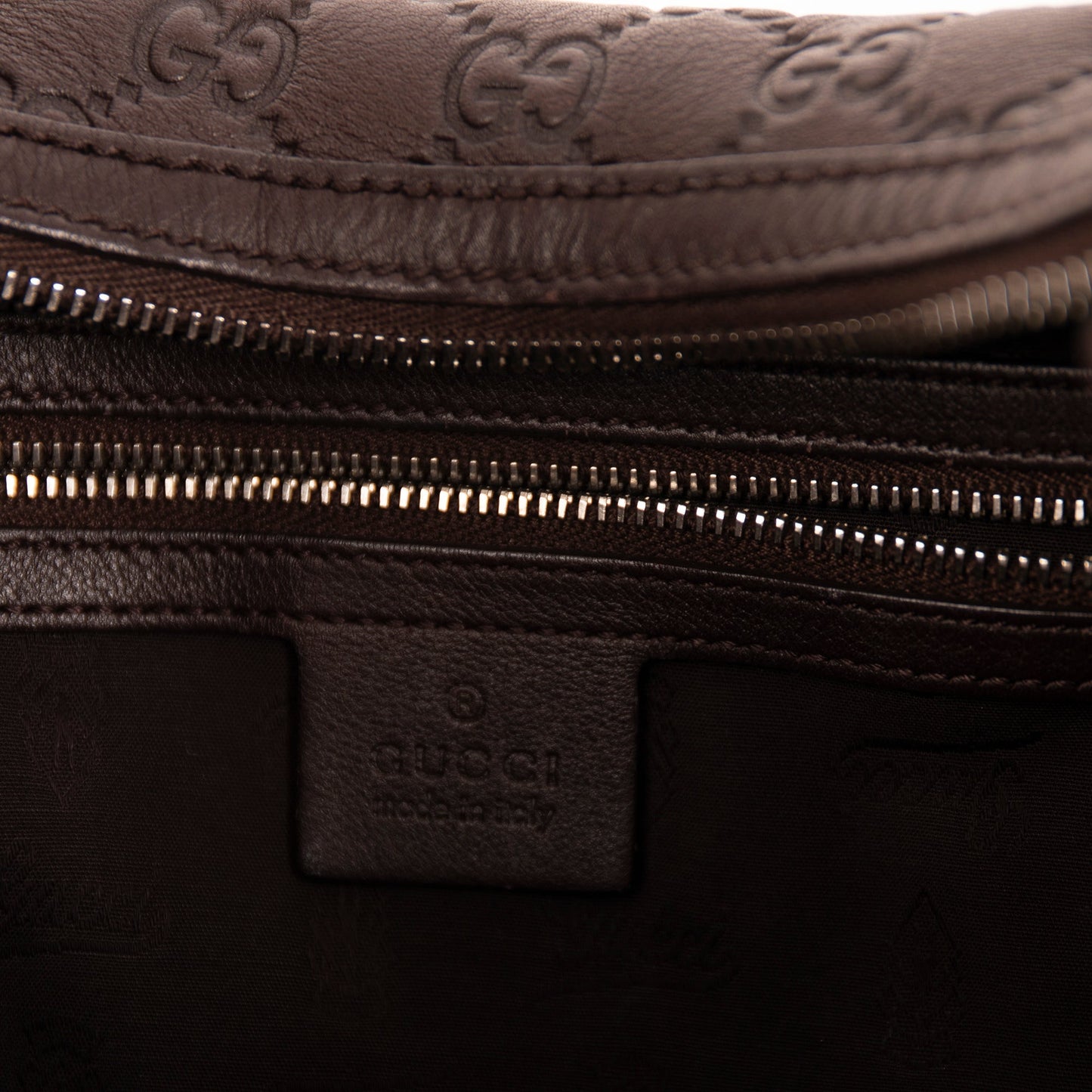 Gucci Medium Guccissima Leather Twins Hobo