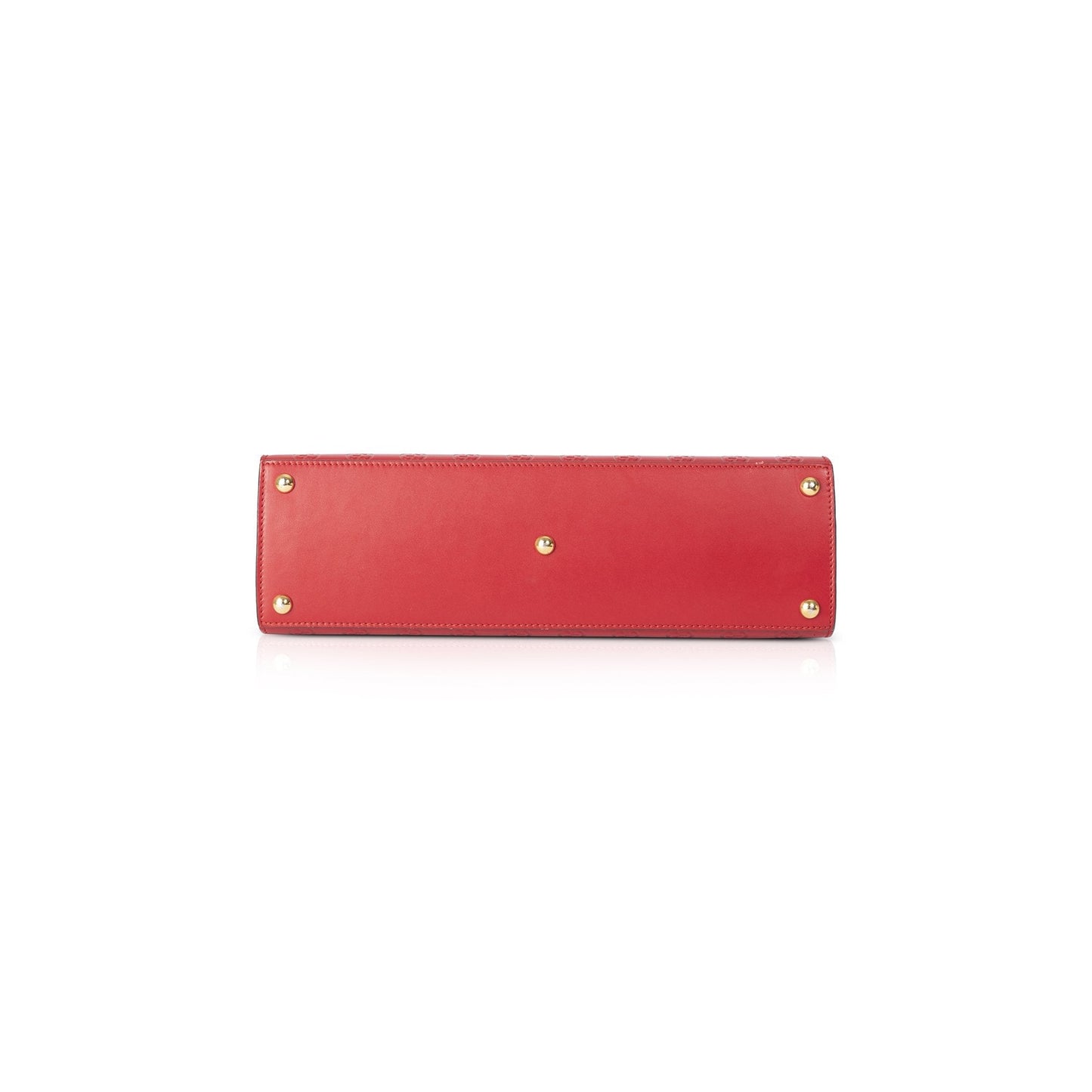 Gucci Medium Guccissima Padlock Top Handle Bag