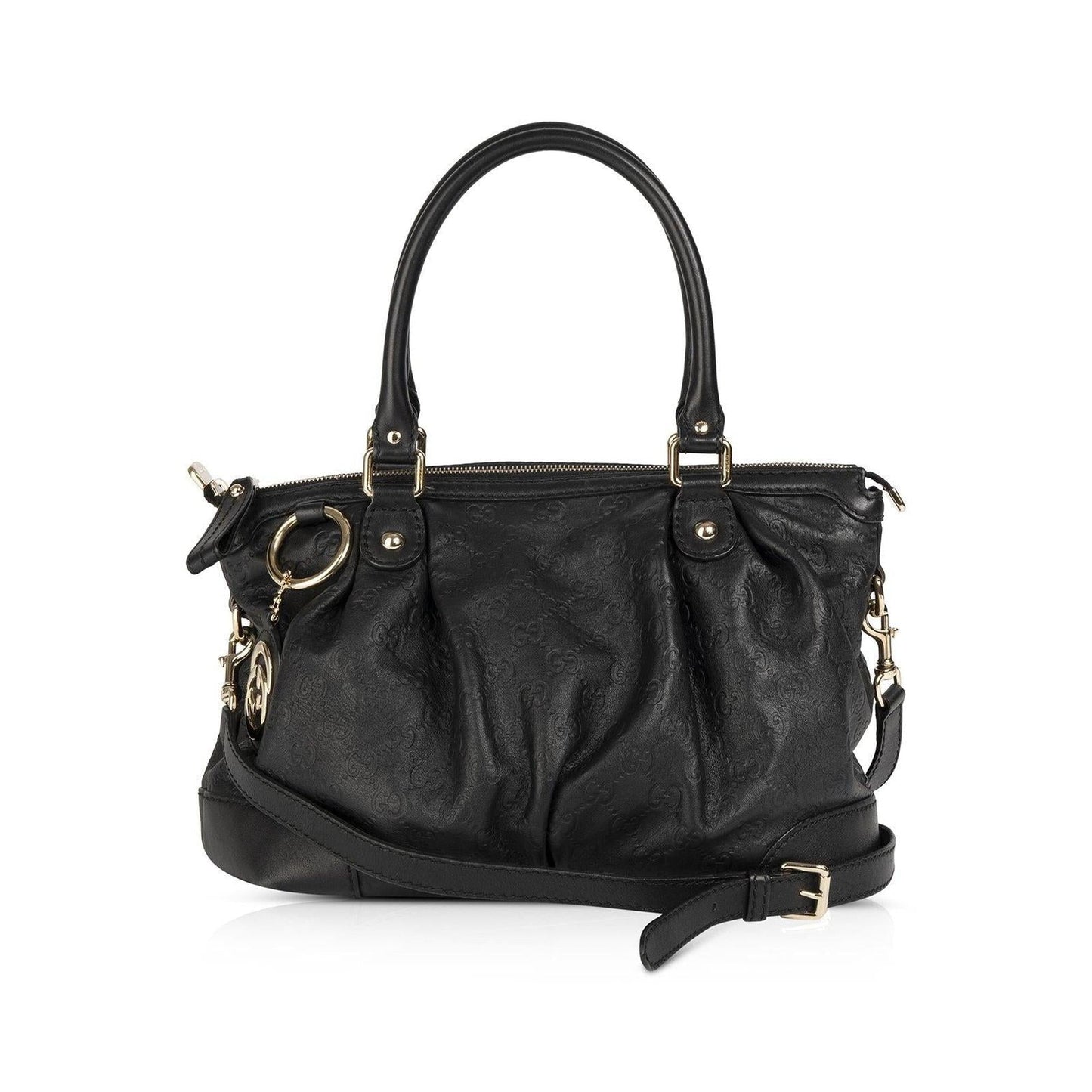 Gucci Medium Guccissima Sukey Top Handle Satchel