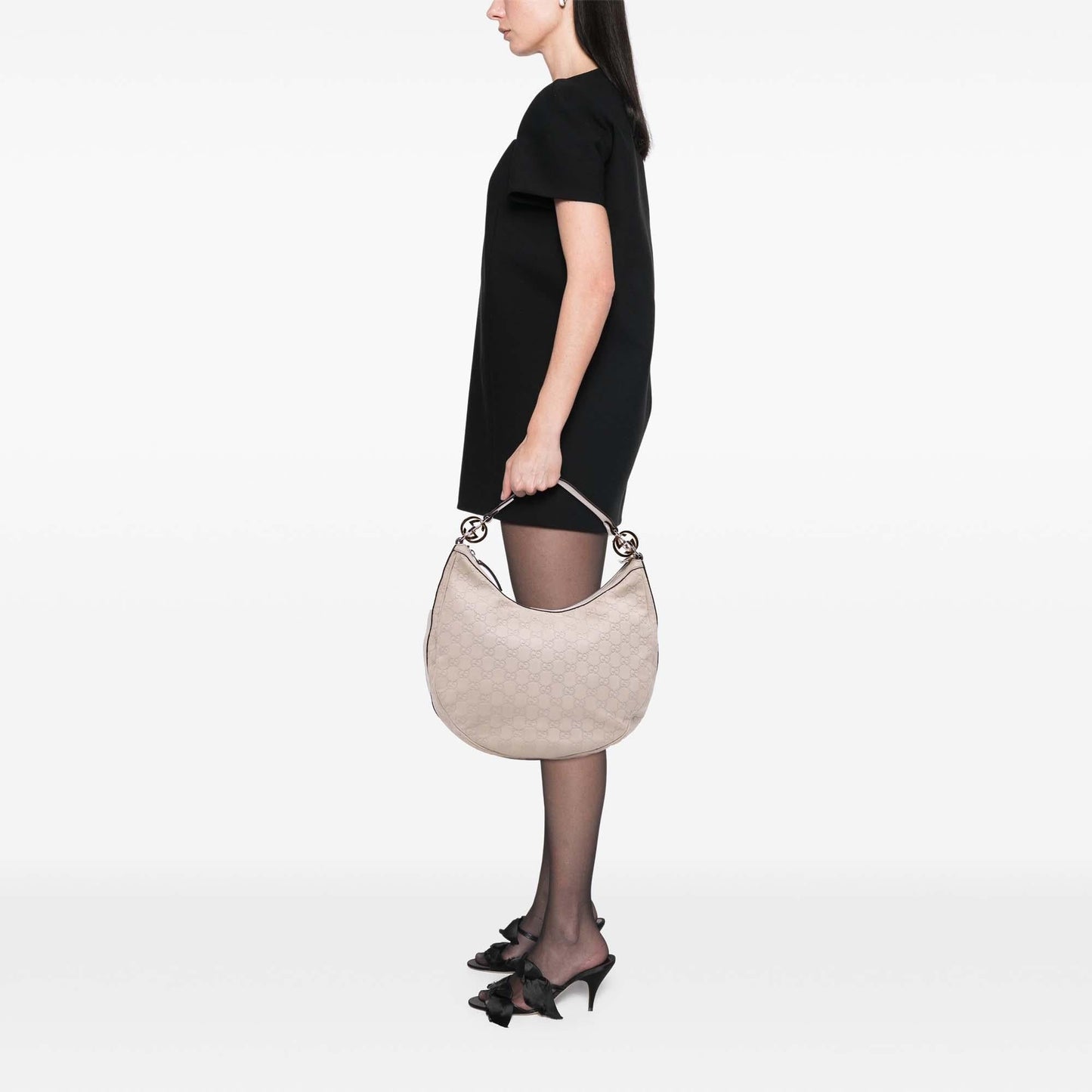 Gucci Medium Guccissima Twins Hobo